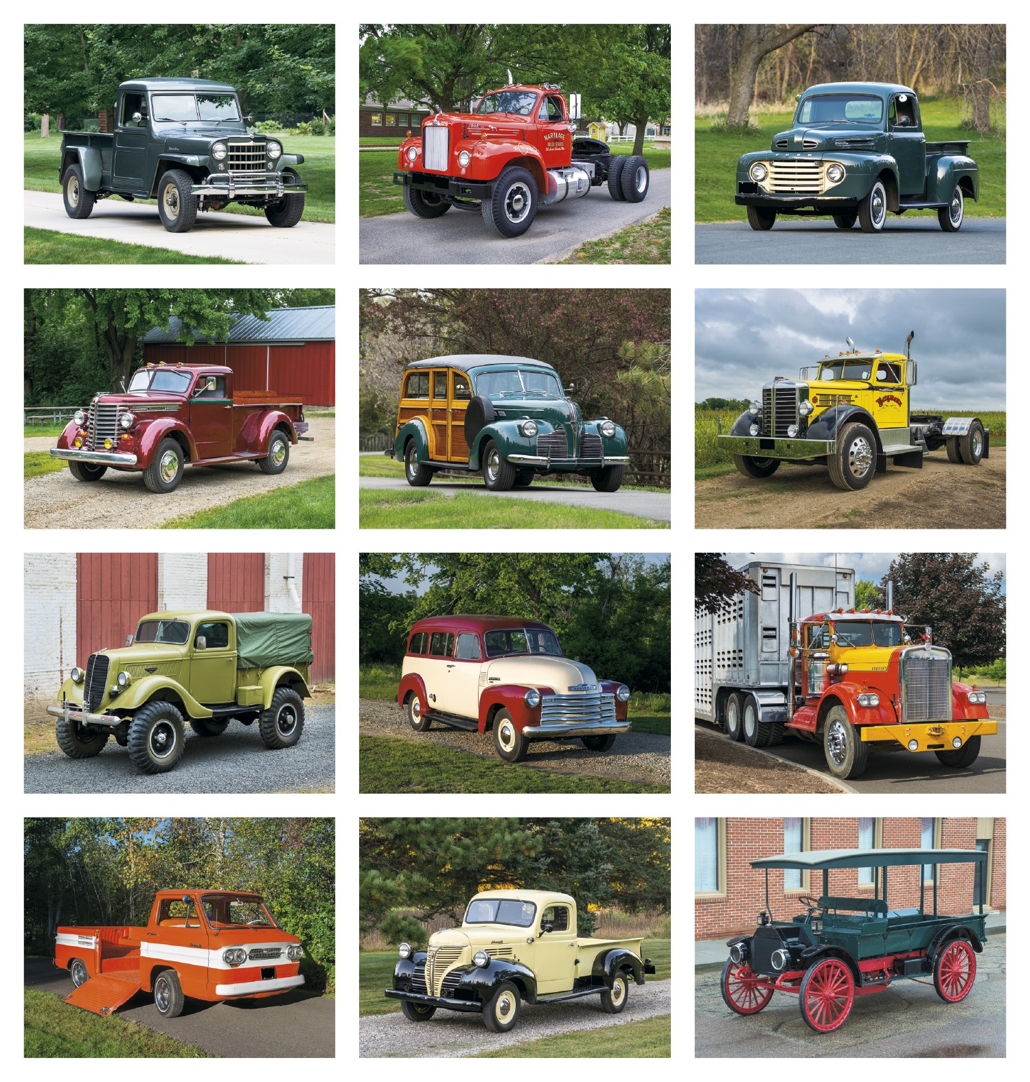 Picture of Triumph® Calendars Antique Trucks Calendar
