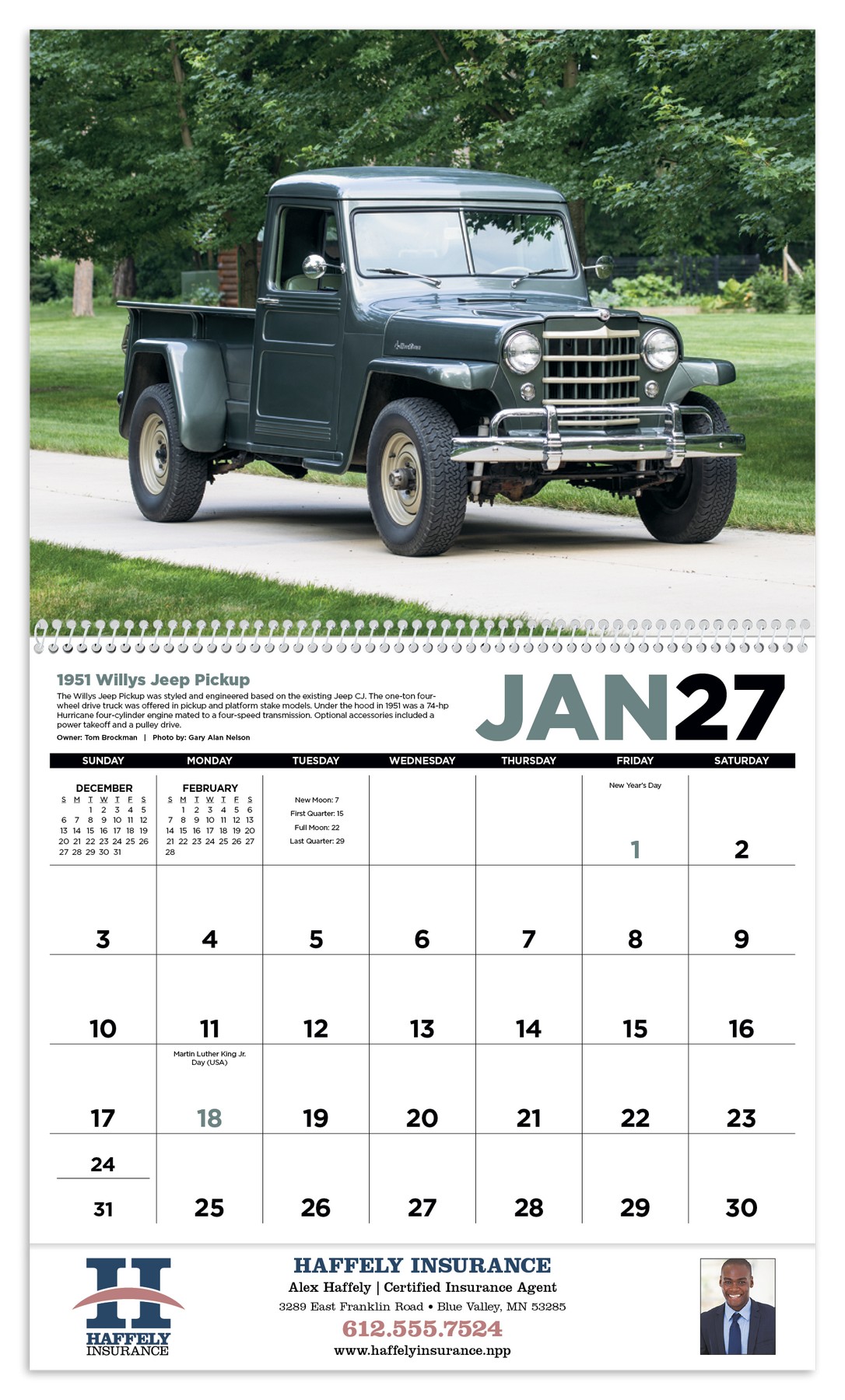 Picture of Triumph® Calendars Antique Trucks Calendar