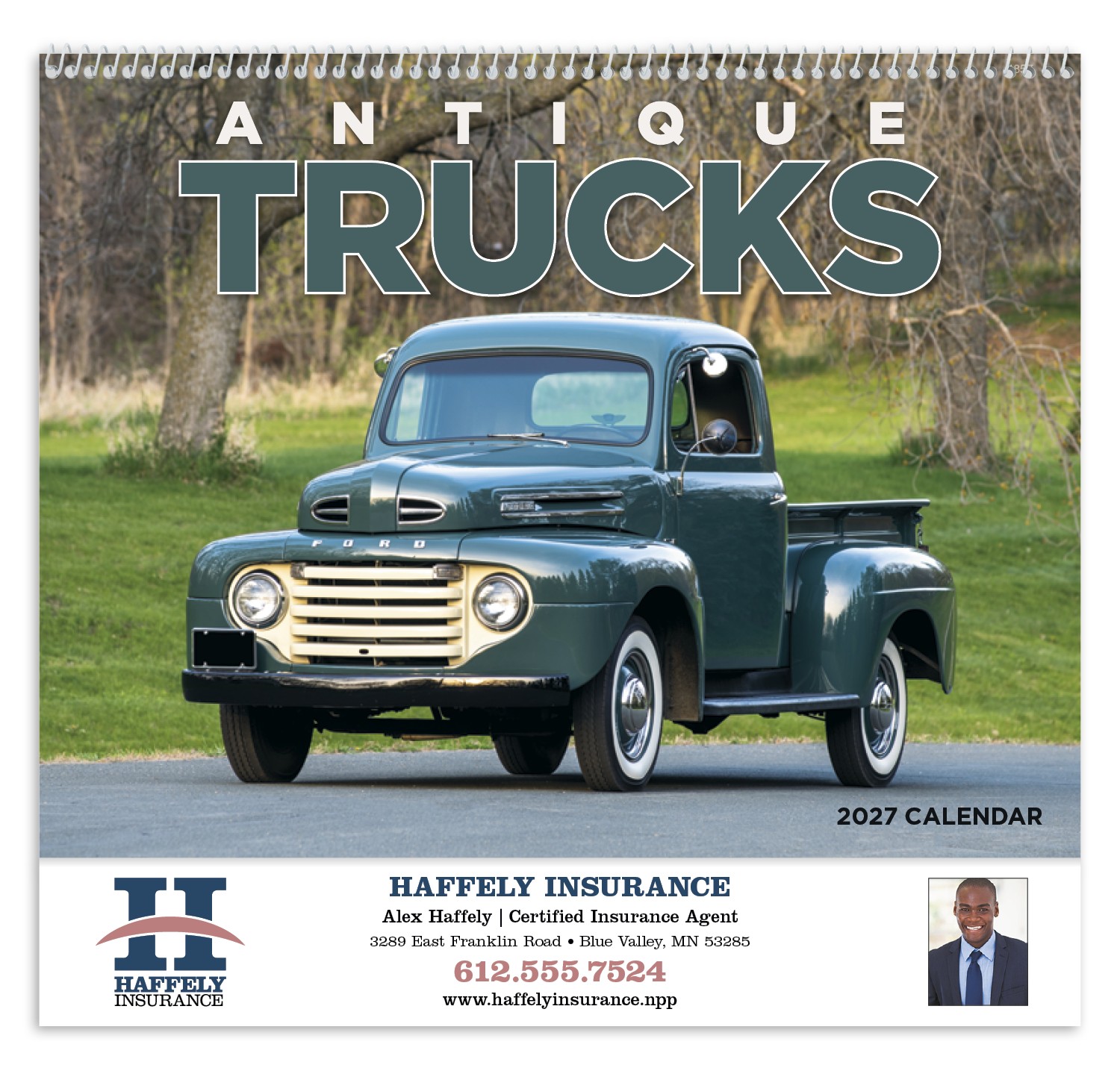 Picture of Triumph® Calendars Antique Trucks Calendar