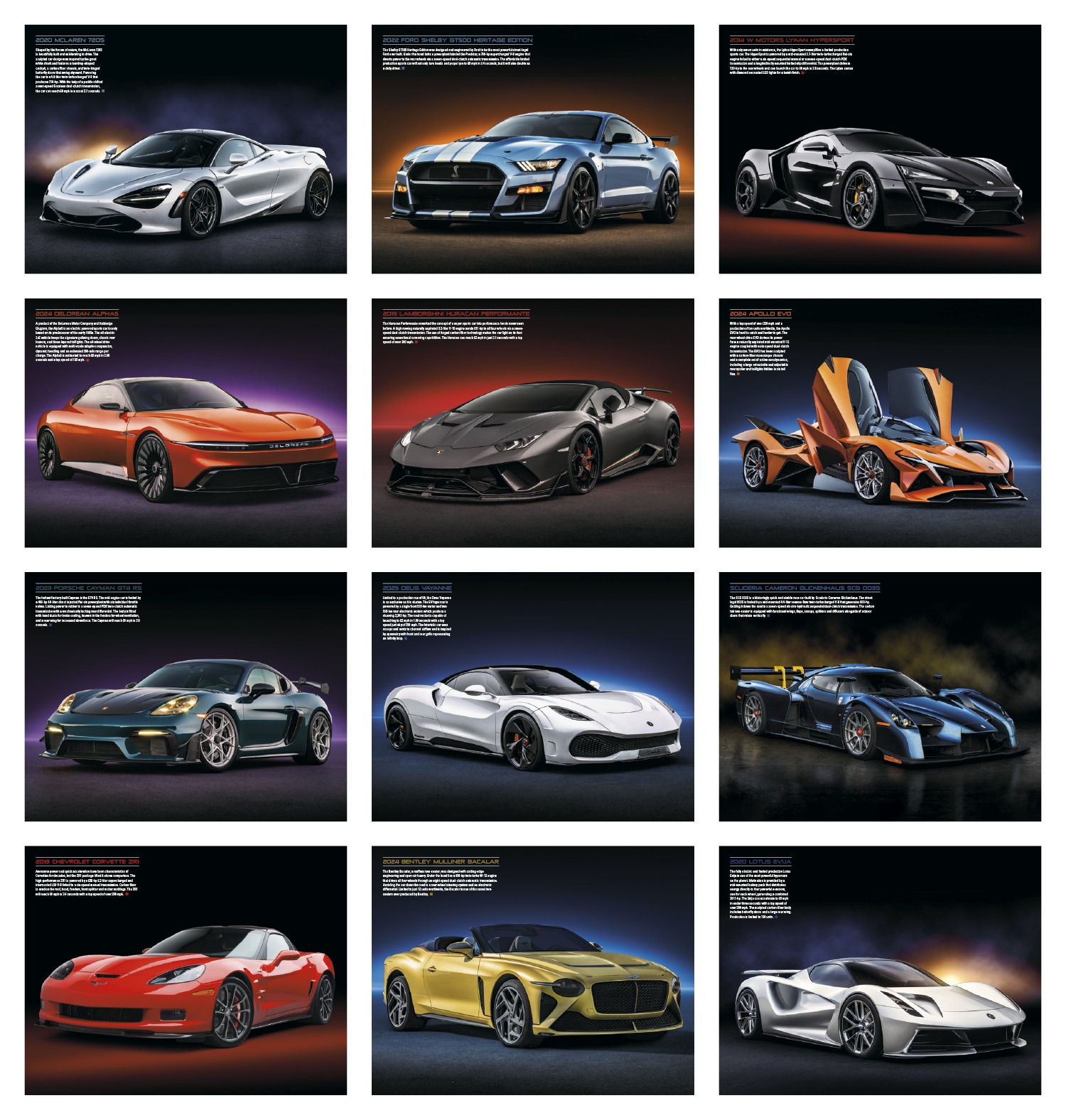 Picture of Triumph® Calendars Exotic Cars Calendar