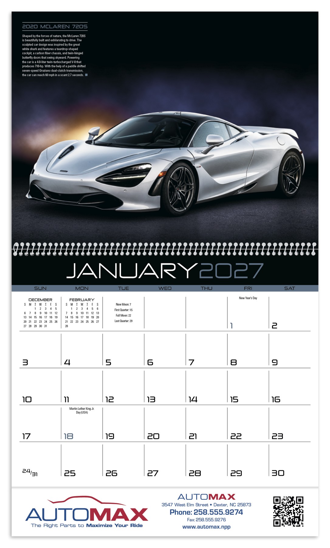 Picture of Triumph® Calendars Exotic Cars Calendar