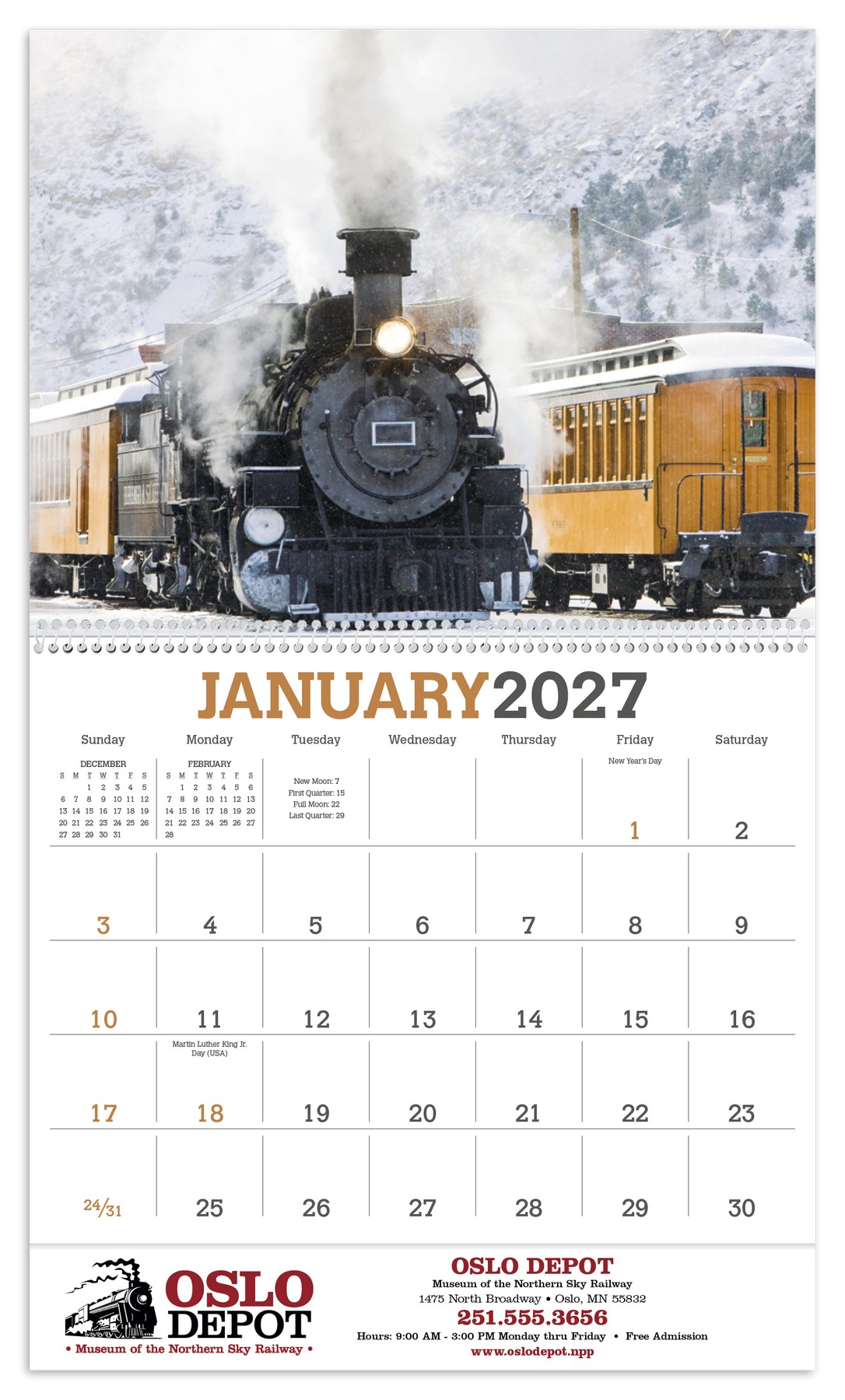 Picture of Triumph® Calendars Trains Calendar