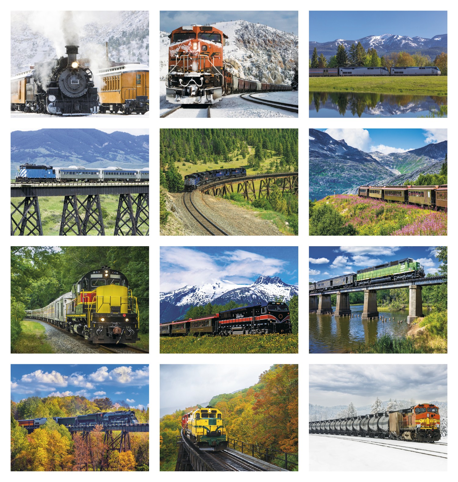 Picture of Triumph® Calendars Trains Calendar