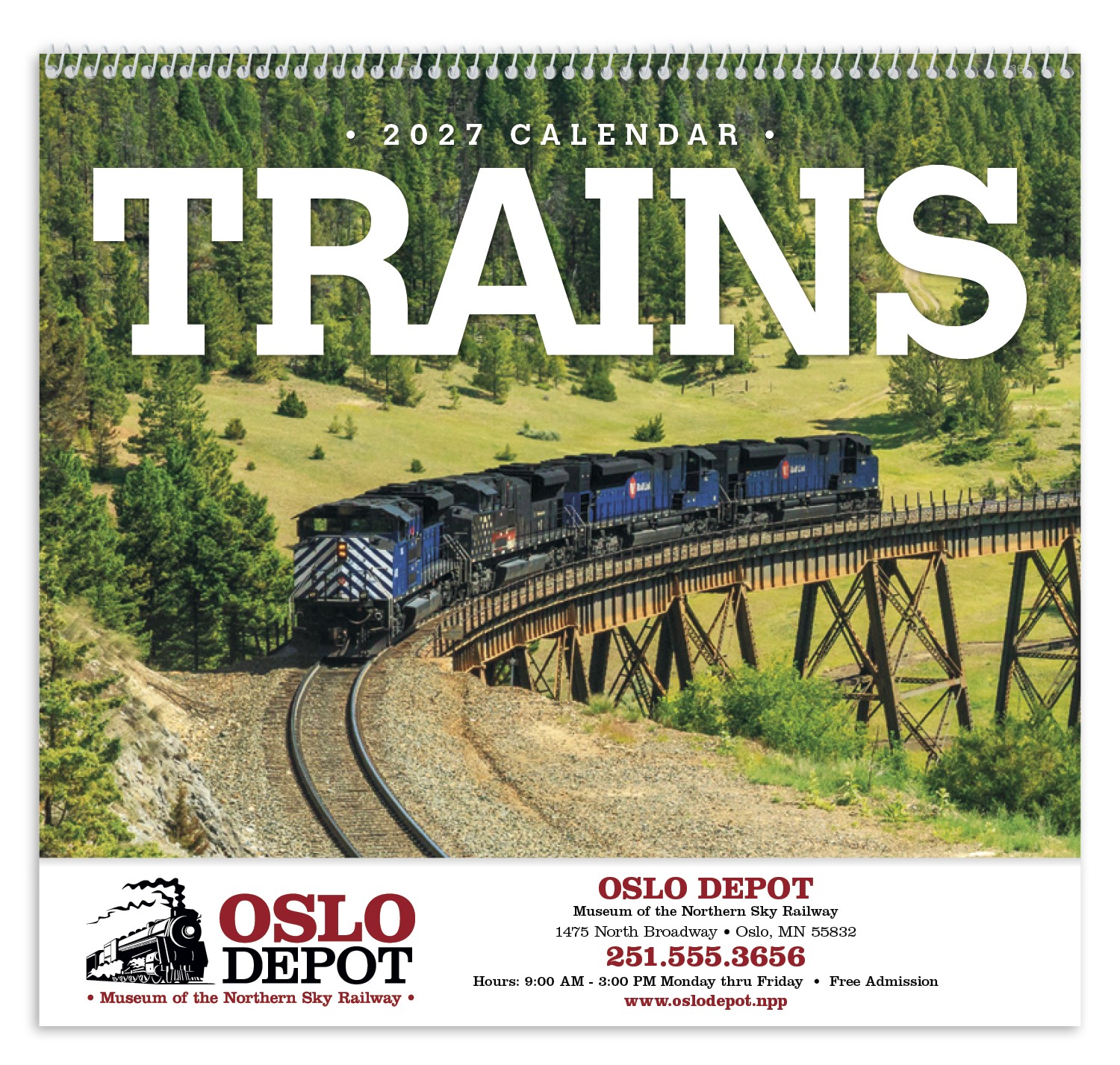 Picture of Triumph® Calendars Trains Calendar