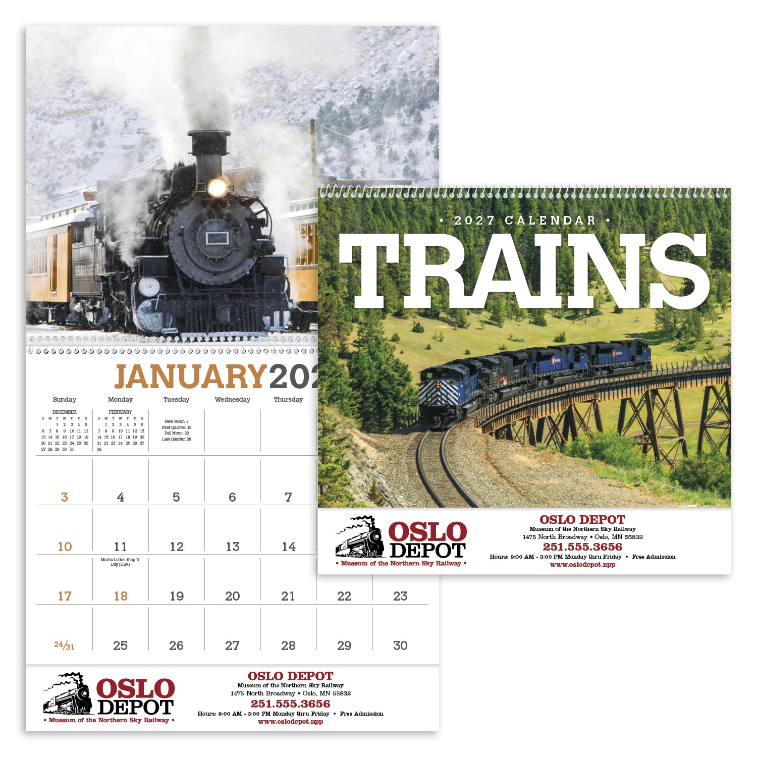 Picture of Triumph® Calendars Trains Calendar