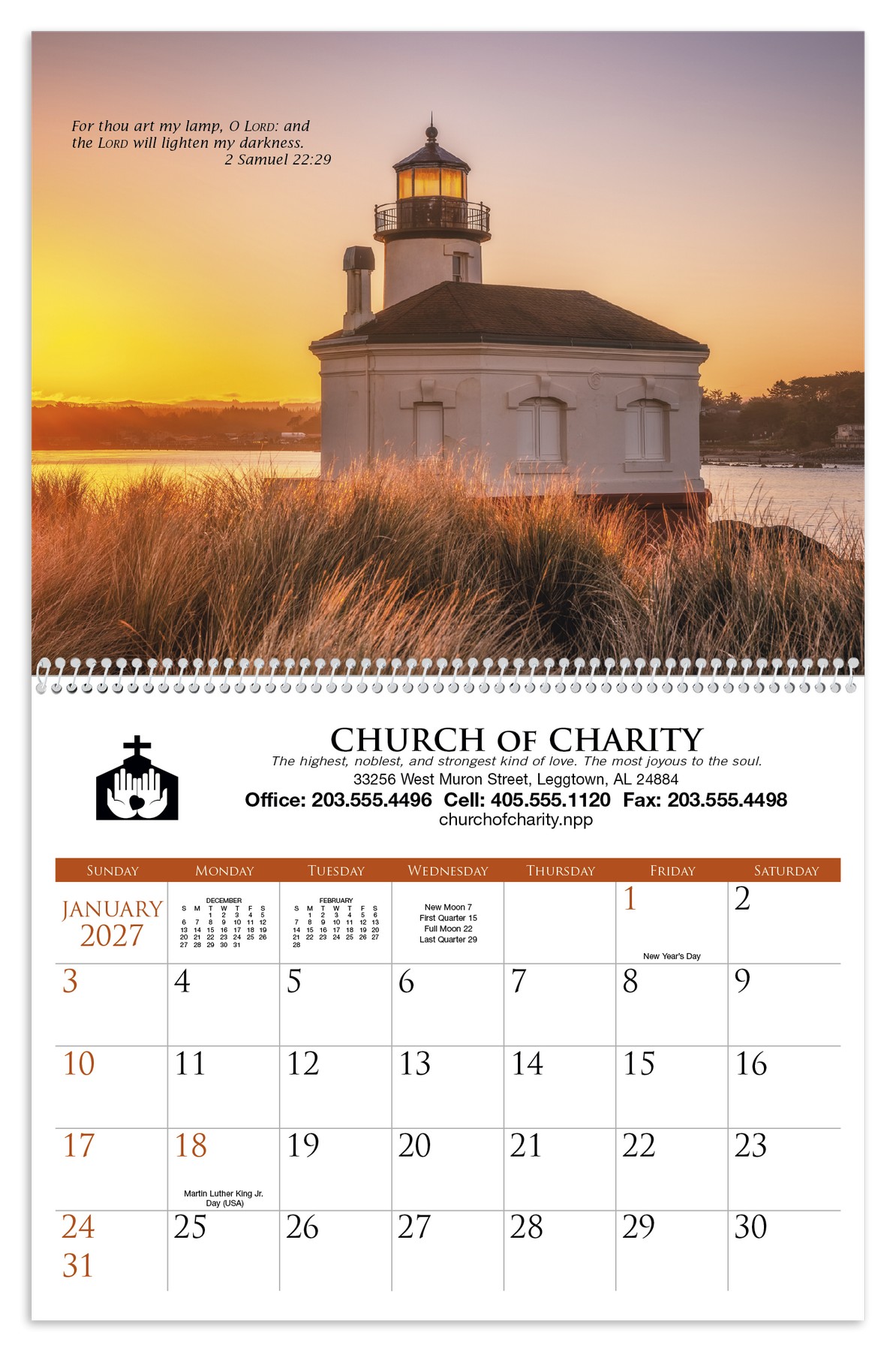 Picture of Triumph® Calendars Bible Passages Calendar
