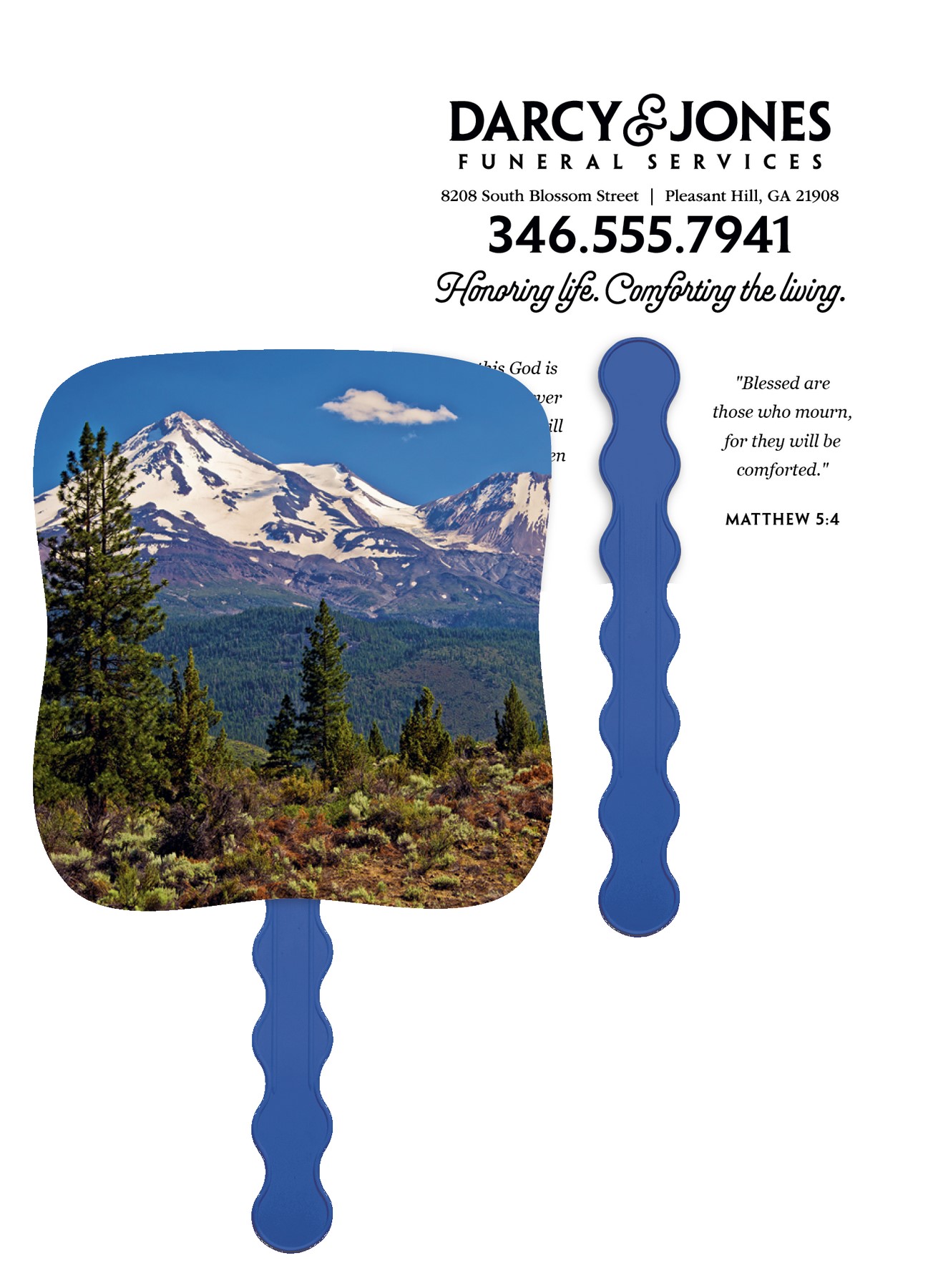 Picture of Skinner & Kennedy® Peak Reflections - Pictorial Fan