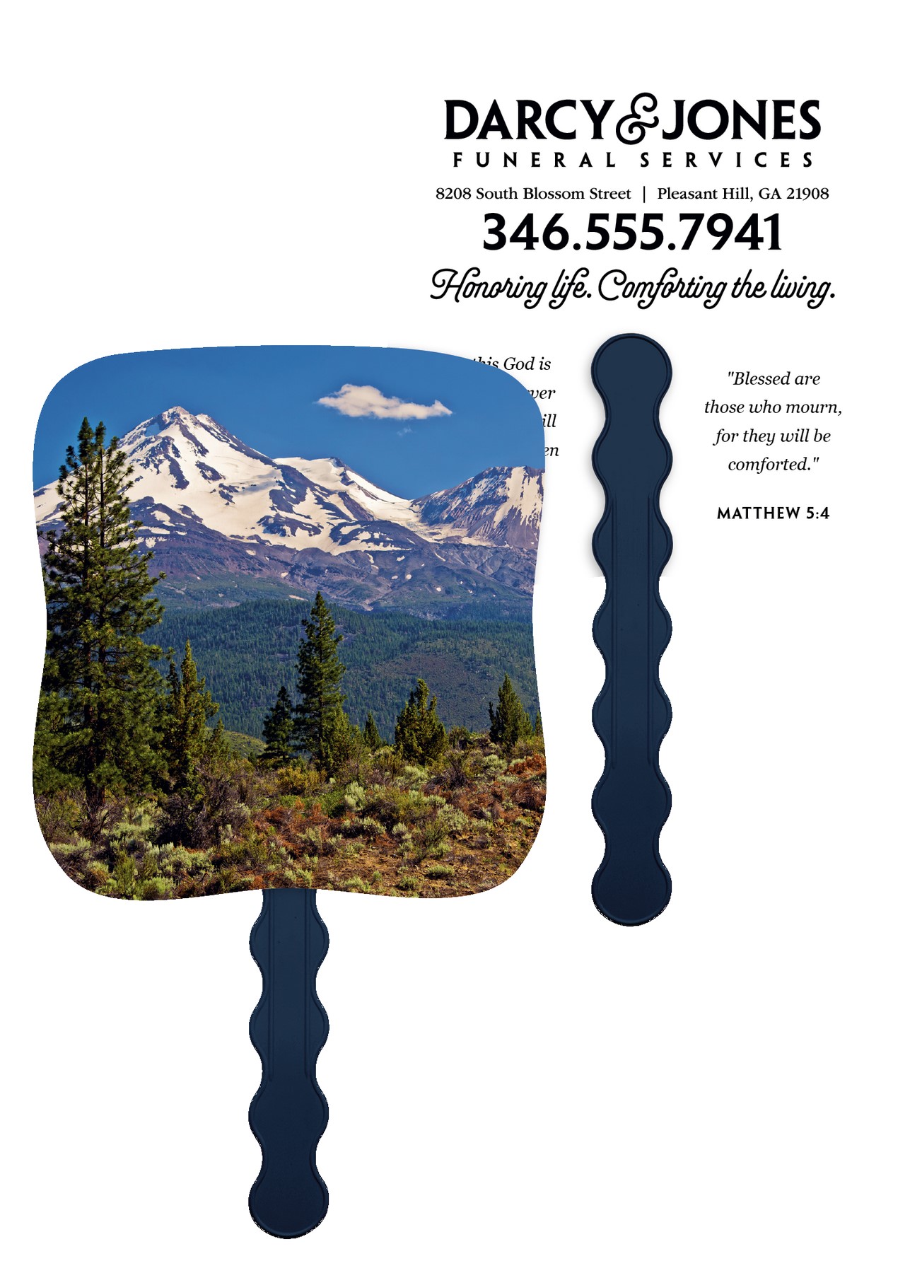 Picture of Skinner & Kennedy® Peak Reflections - Pictorial Fan