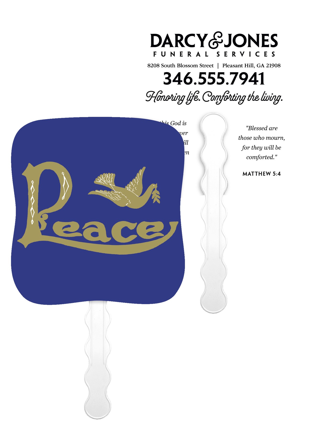Picture of Skinner & Kennedy® Peace - Pictorial Fan