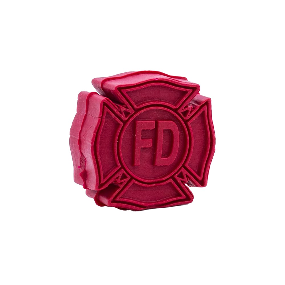 Picture of Pencil-Top Eraser Fire Department Shield