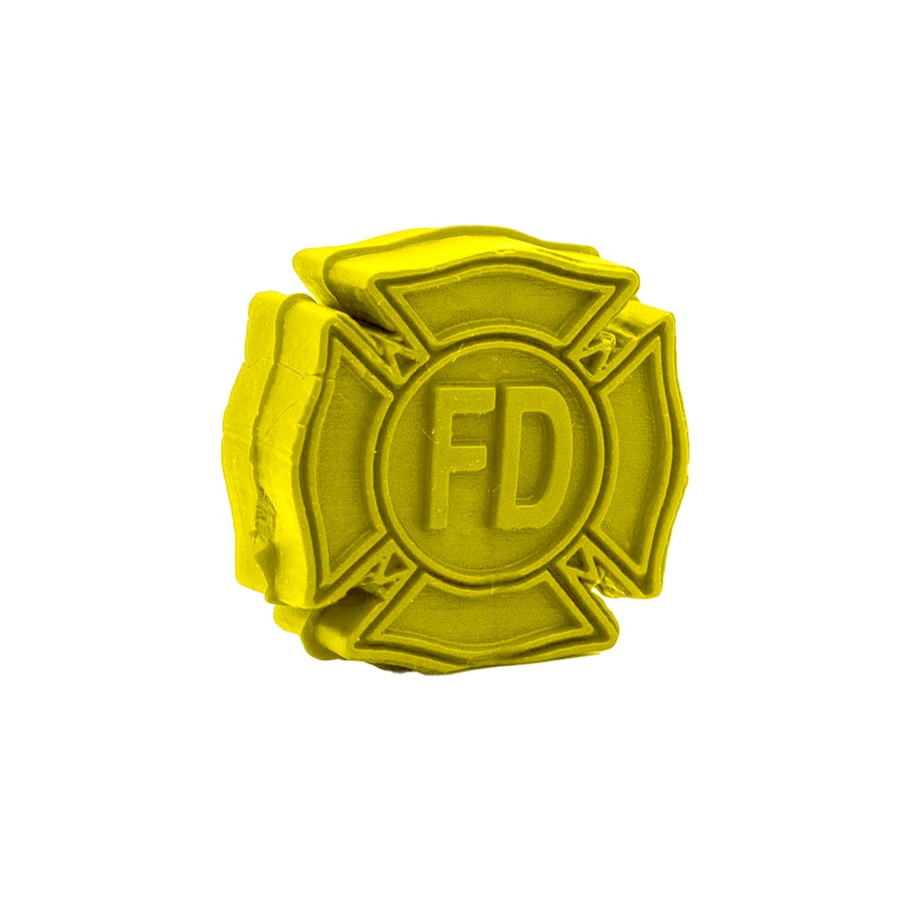 Picture of Pencil-Top Eraser Fire Department Shield