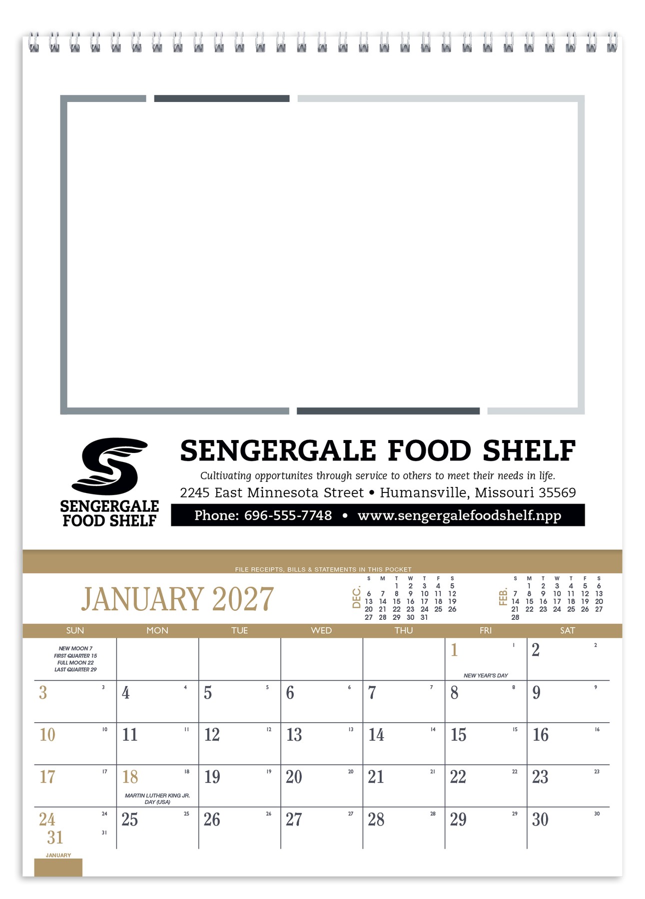 Picture of Triumph® Calendars Recipe Pocket Calendar
