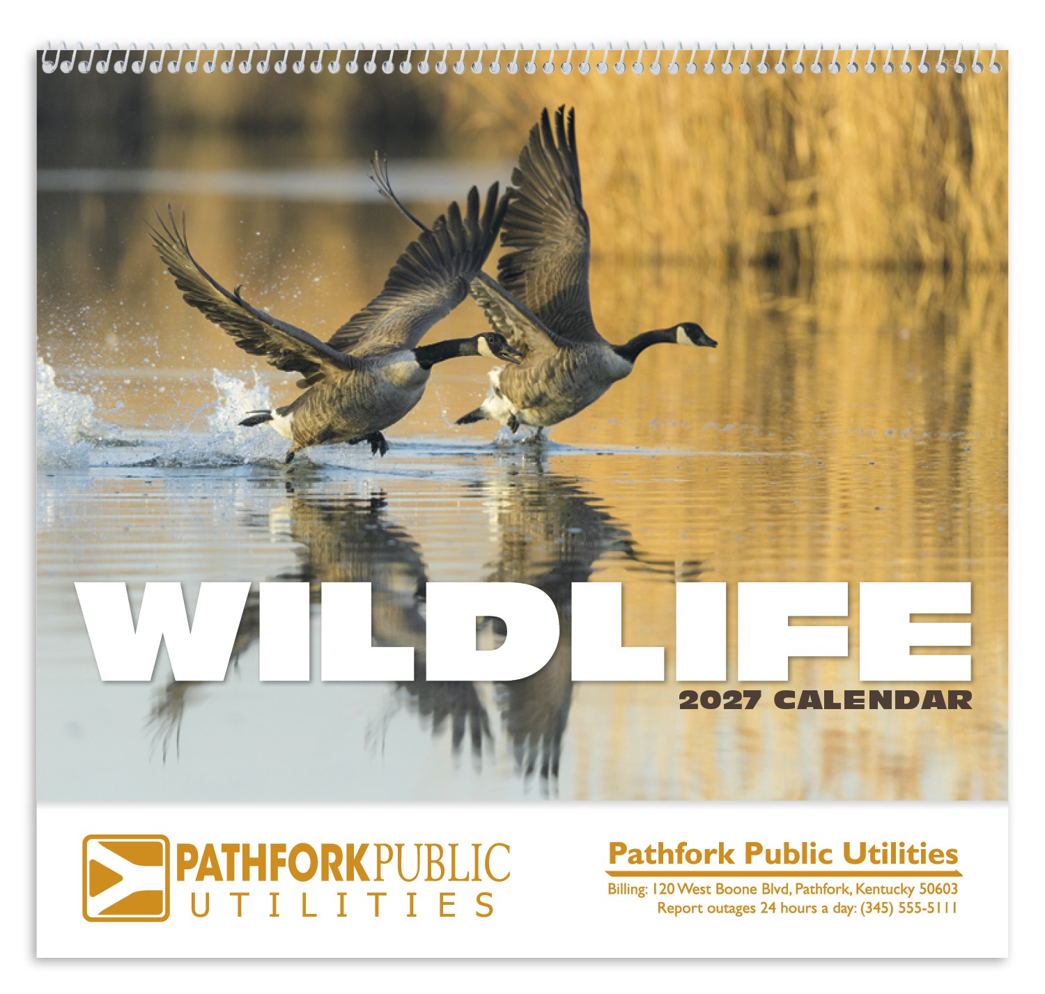 Picture of HotLine® Products Wildlife Appointment Calendar - Spiral