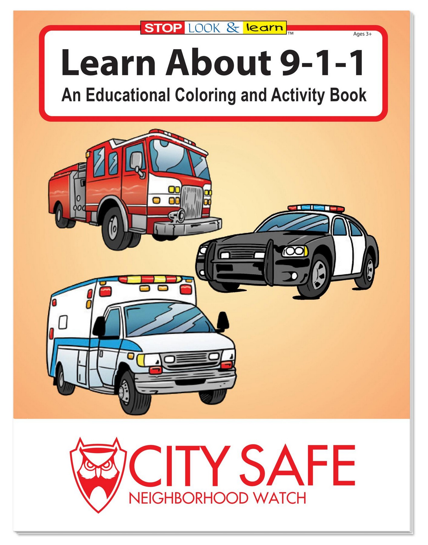Picture of Coloring Book: Learn About 911