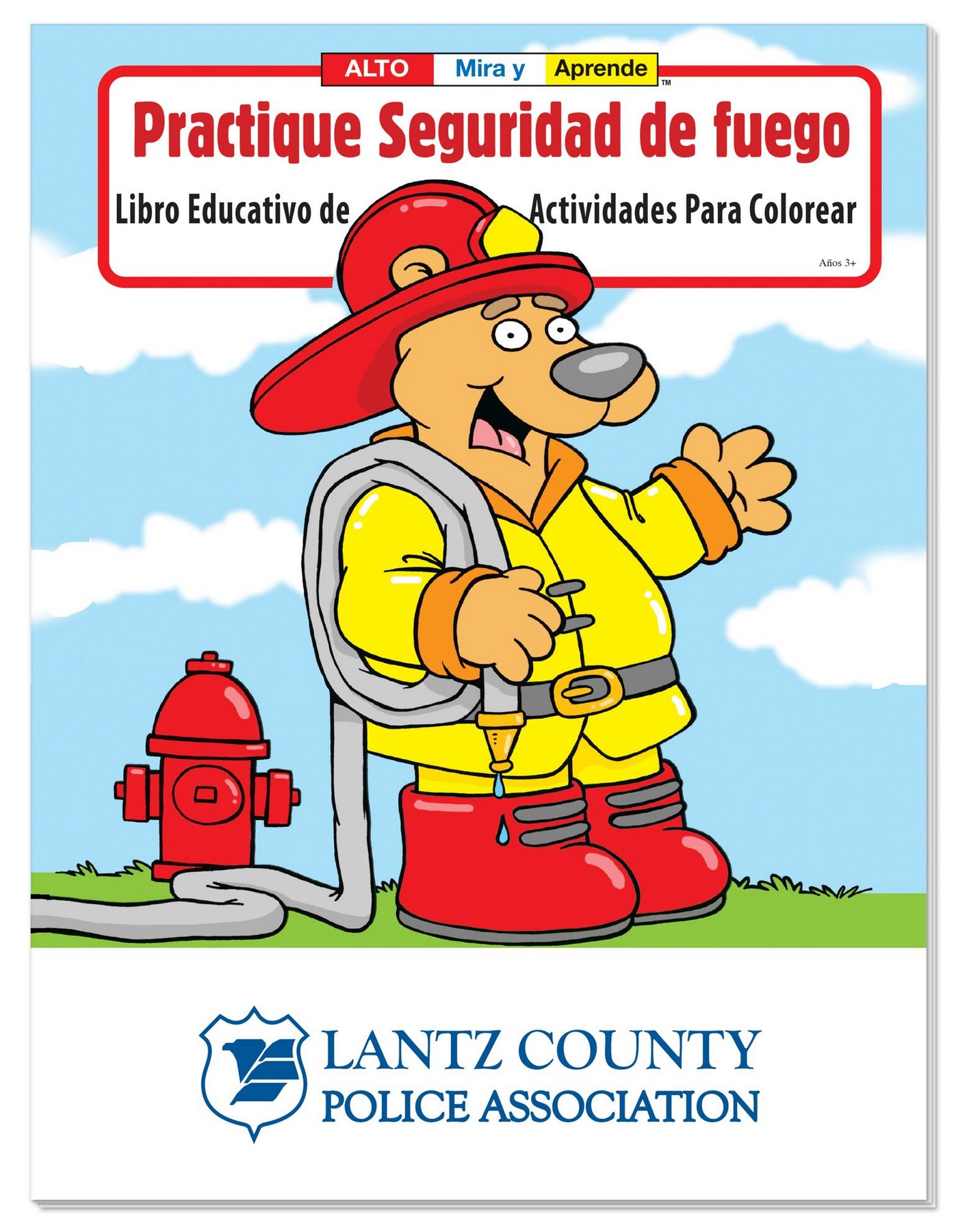 Picture of Coloring Book: Practice Fire Safety (Spanish)