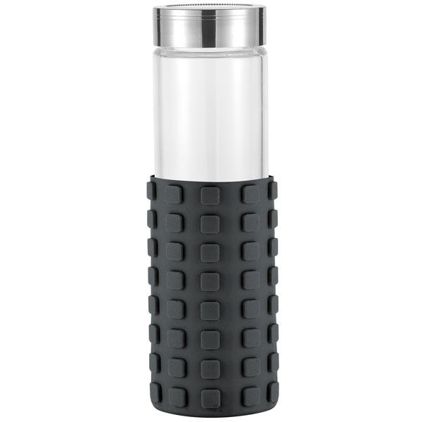 Picture of 20 oz Silicone Grip Square Bottle