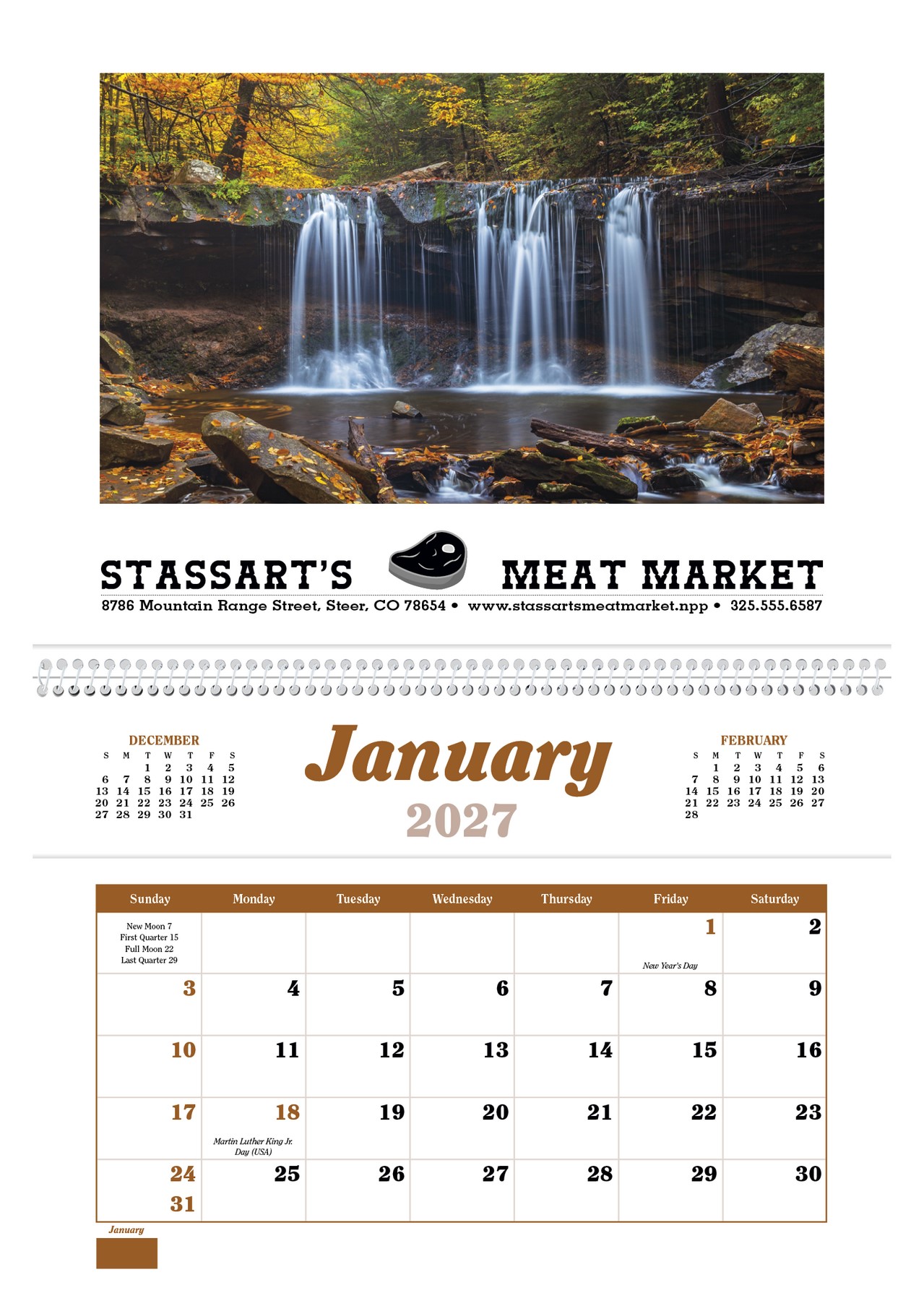 Picture of Triumph® Calendars Home Cooking Guide Pocket Calendar