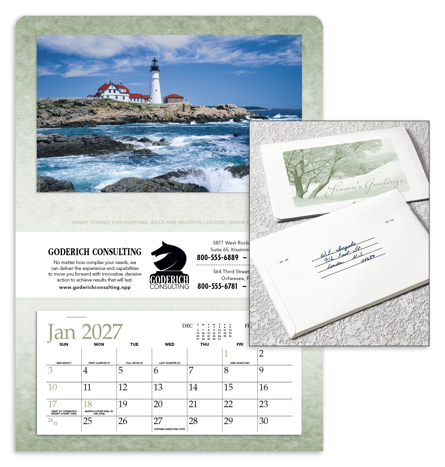 Picture of Triumph® Calendars Single Pocket Calendar