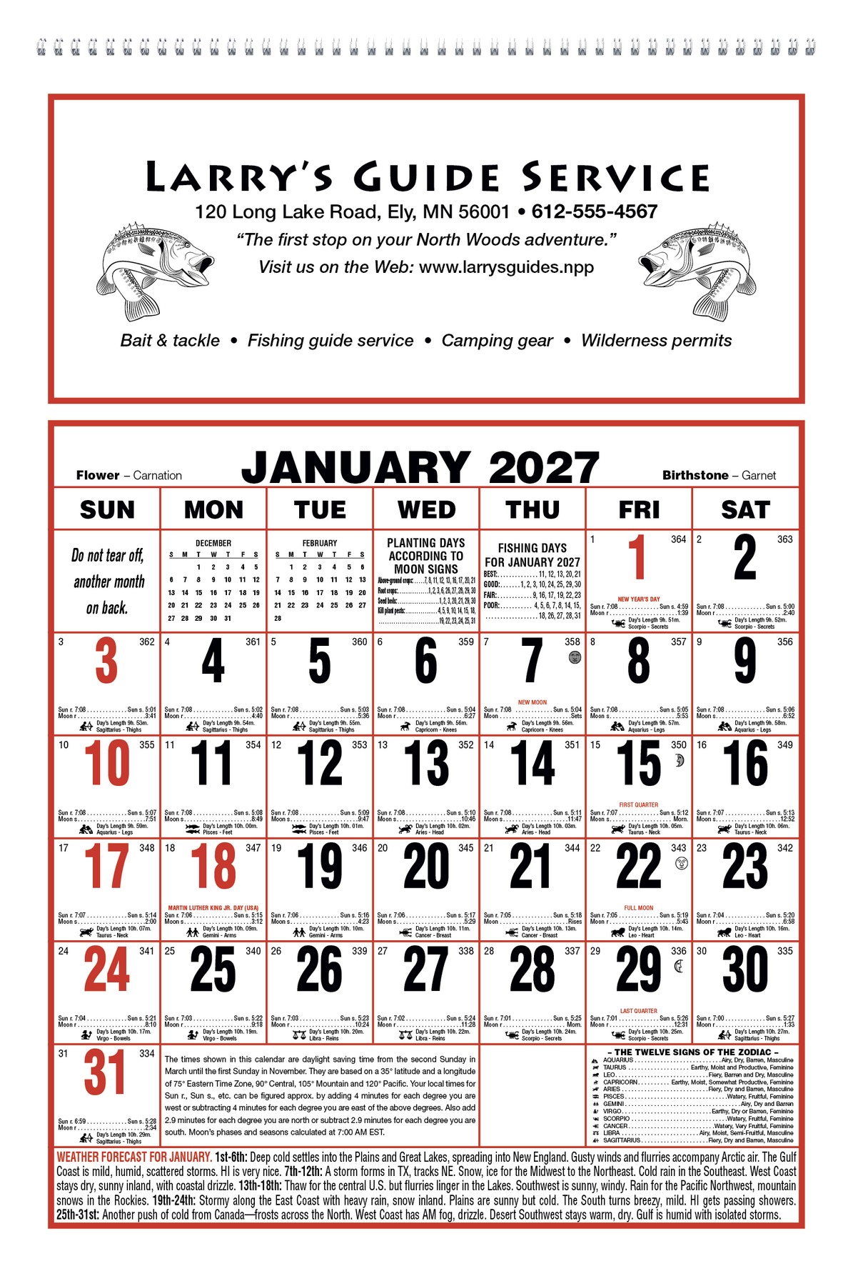 Picture of Triumph® Calendars Large Almanac