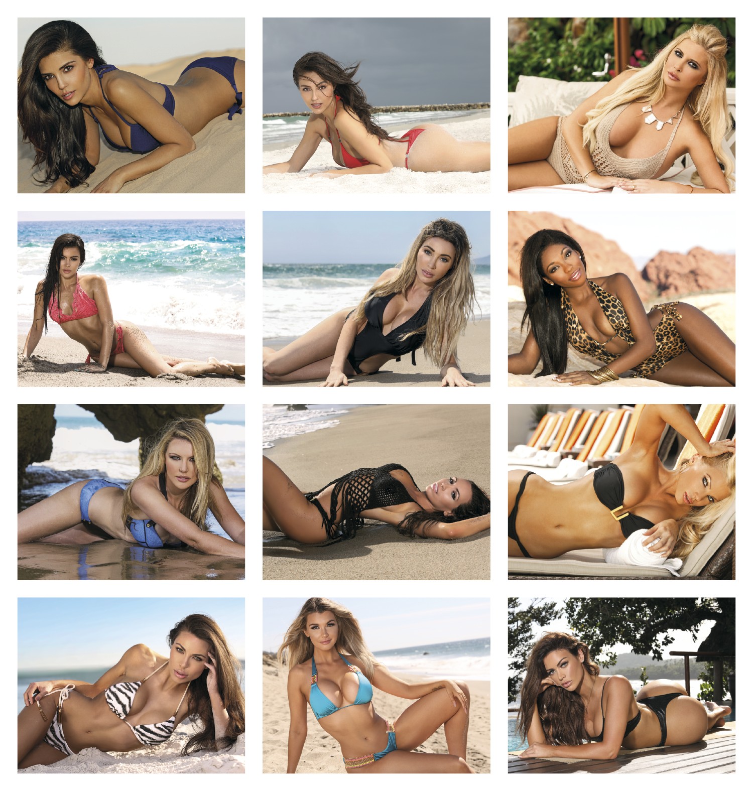 Picture of Good Value™ Swimsuits - Spiral Calendar