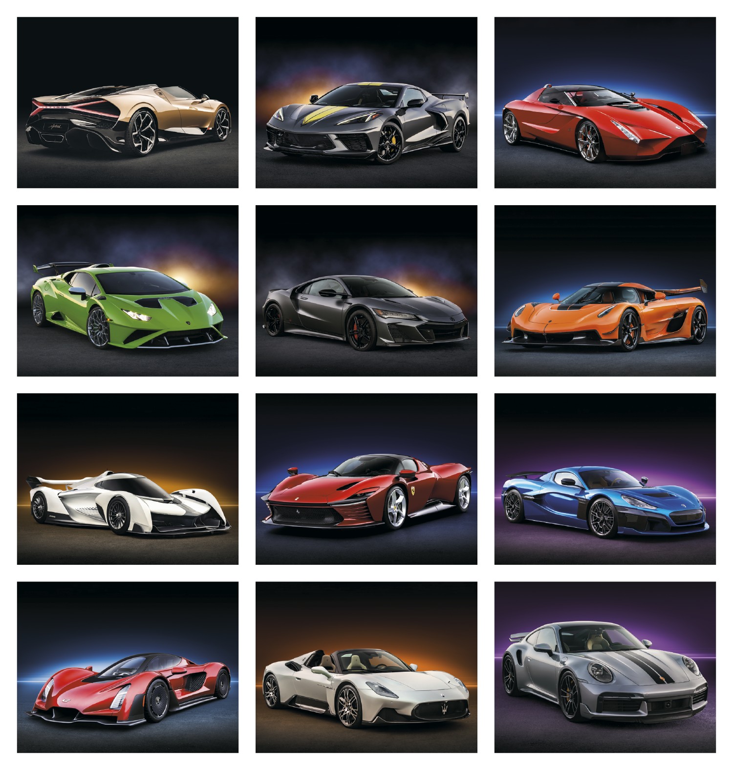 Picture of Good Value™ Exotic Sports Cars - Spiral Calendar