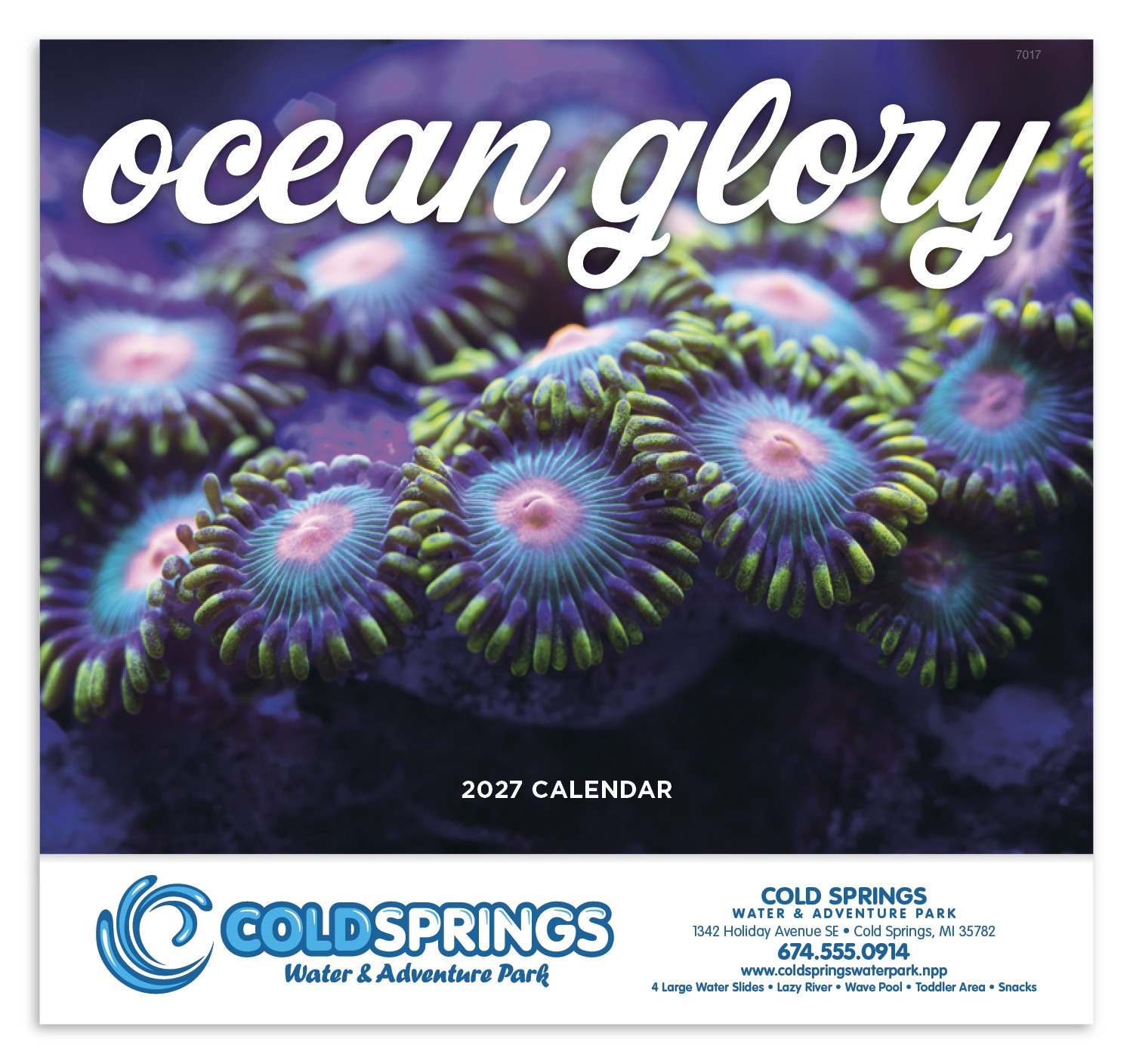 Picture of Good Value™ Ocean Glory - Stapled Calendar