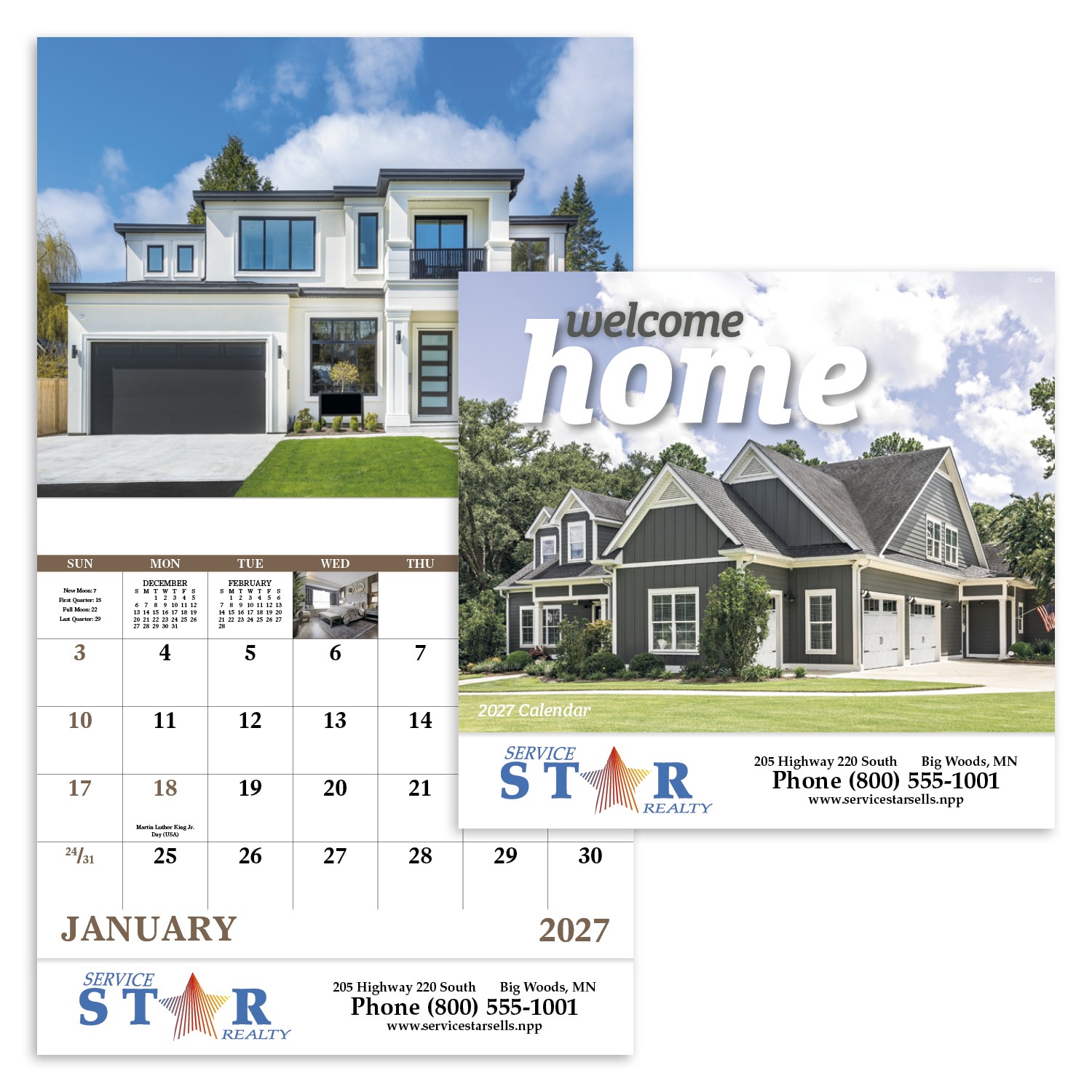 Picture of Good Value™ Welcome Home - Stapled Calendar