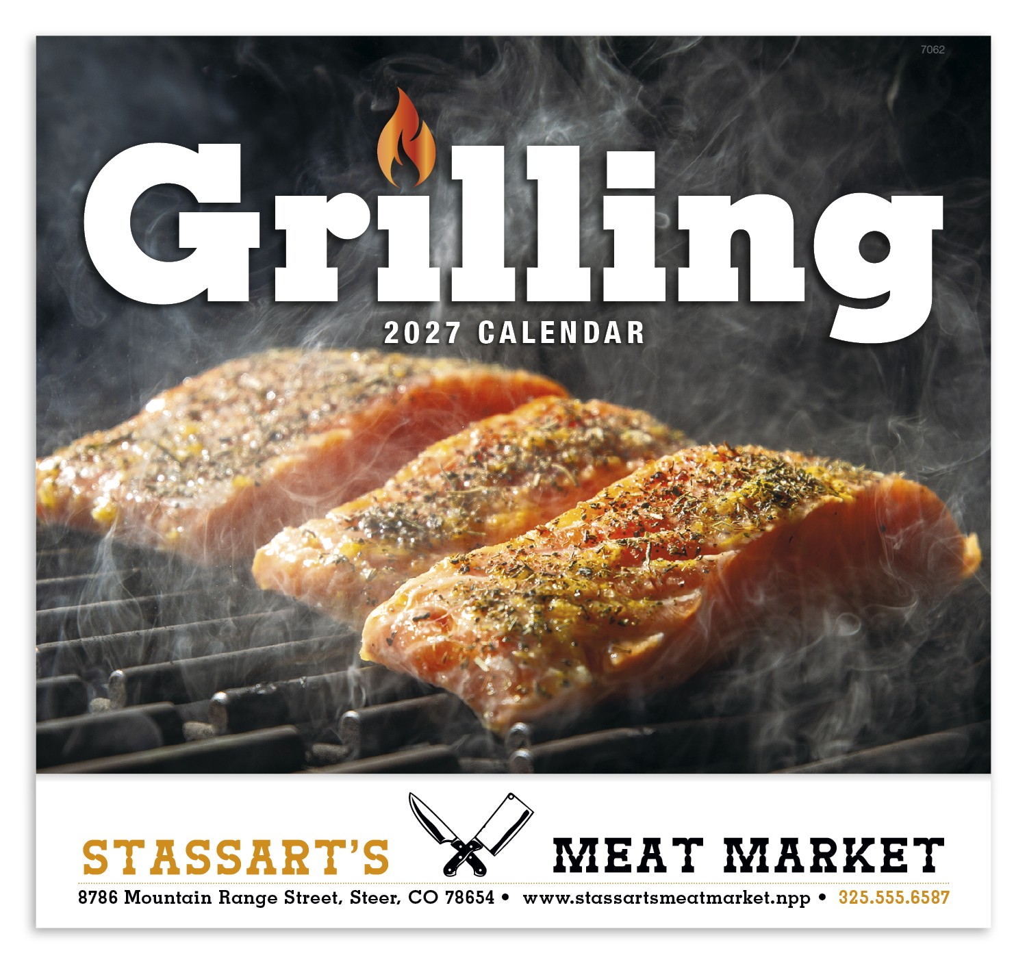 Picture of Good Value™ Grilling - Stapled Calendar