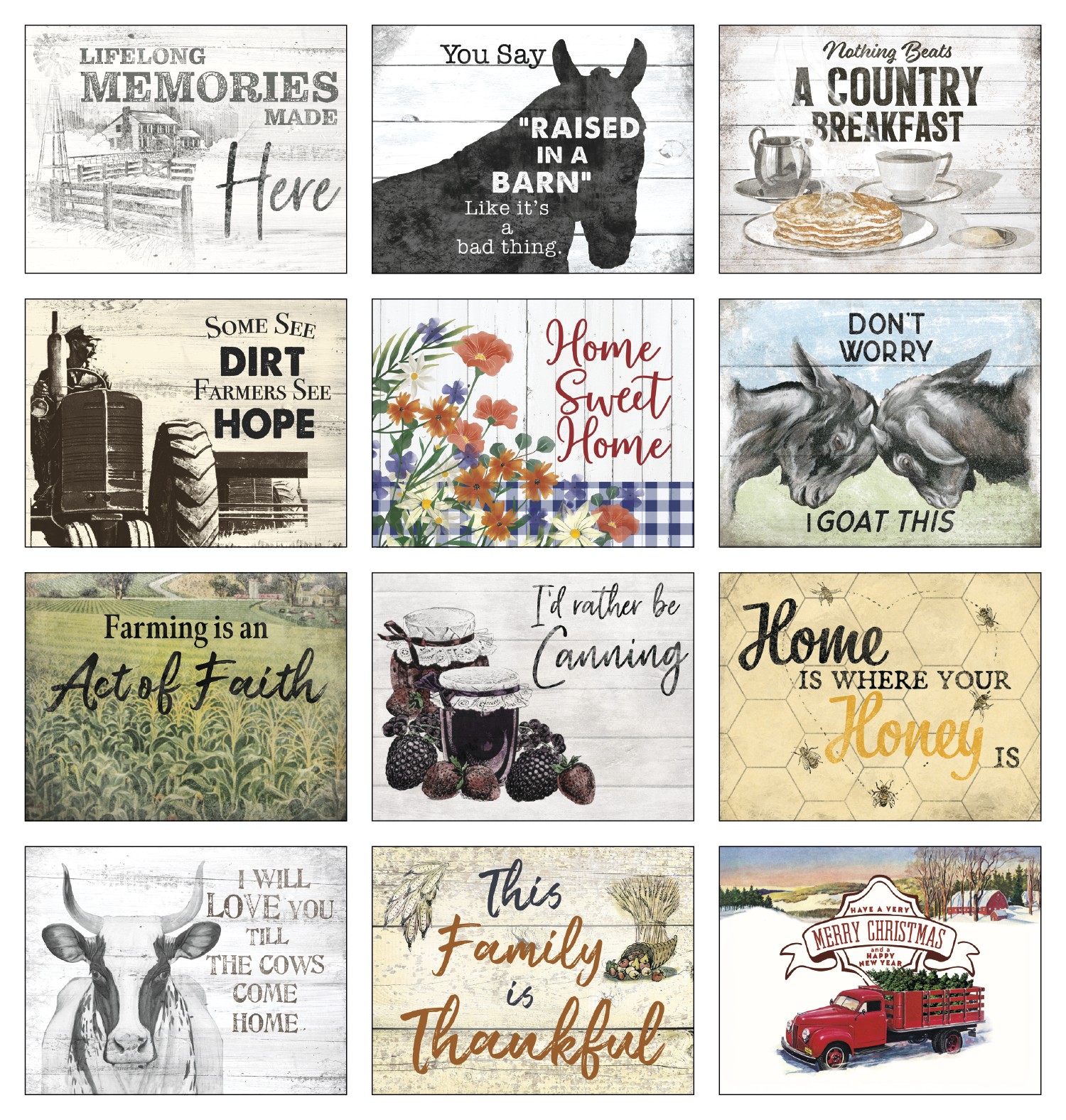 Picture of Good Value™ Country Days - Stapled Calendar