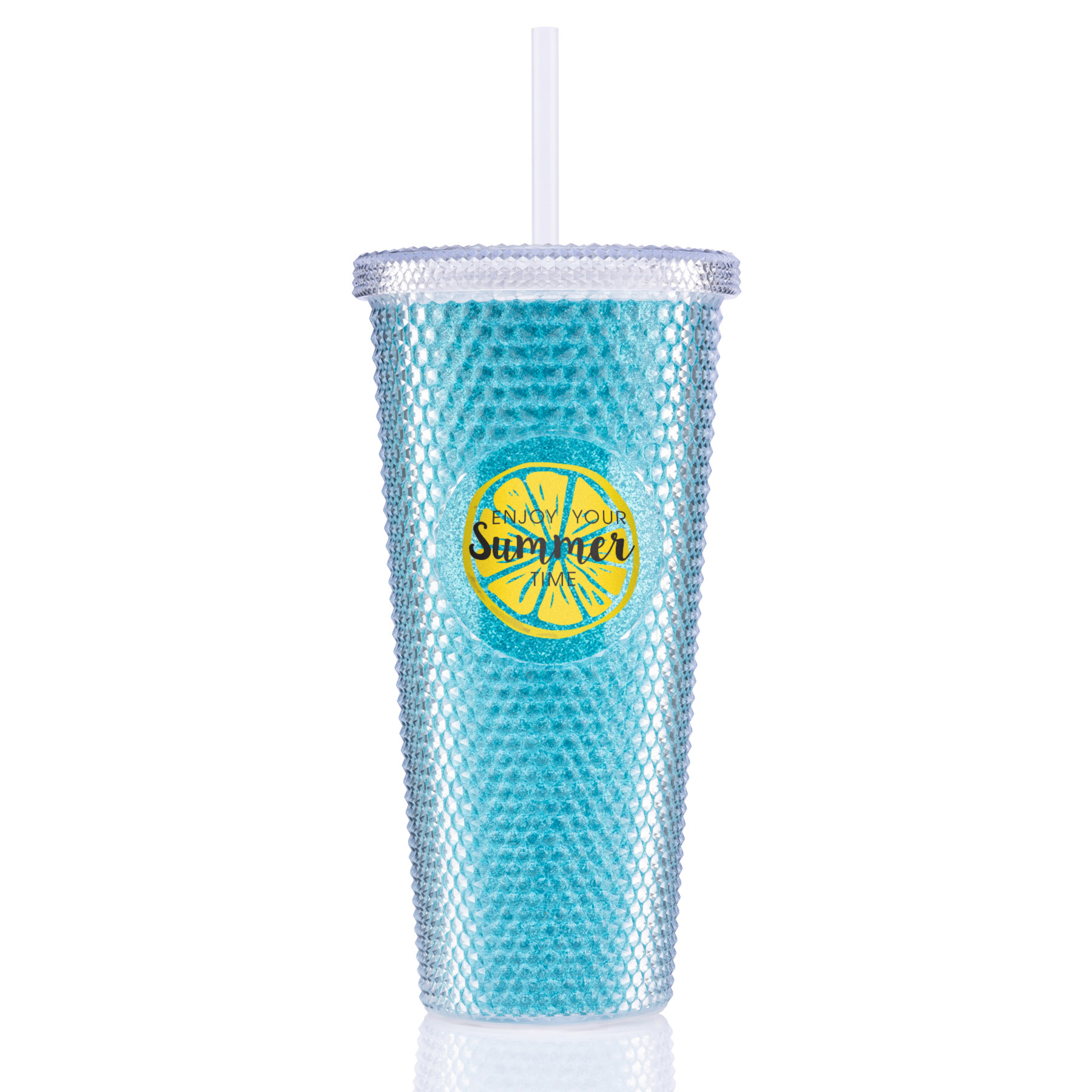 Picture of 24 oz Bux Glitter Recycled Tumbler