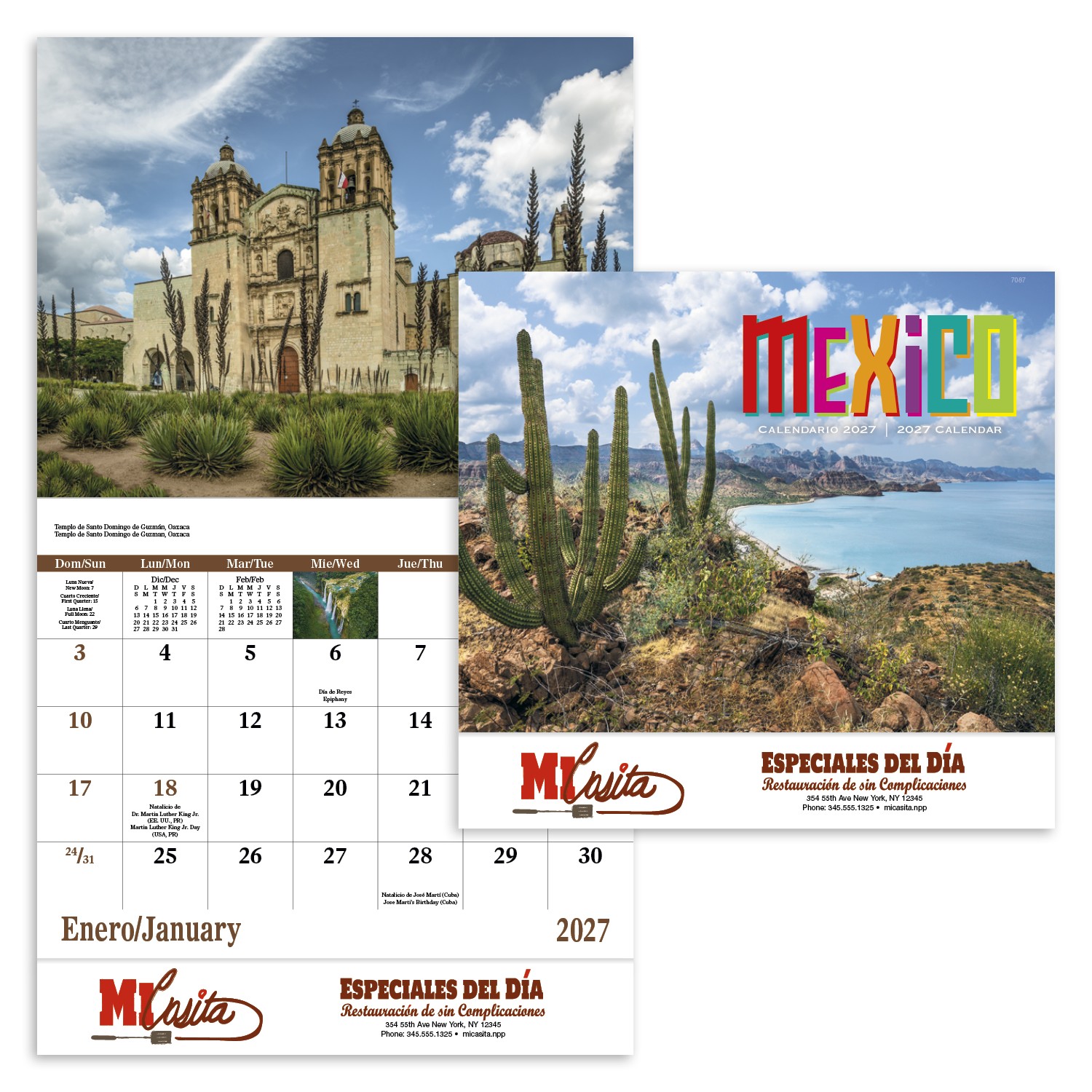 Picture of Good Value™ Mexico - Stapled Calendar