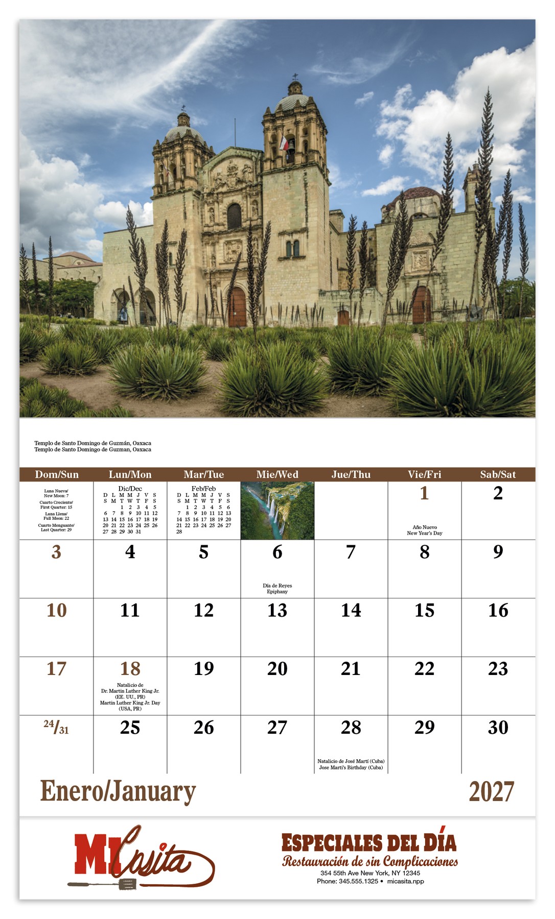 Picture of Good Value™ Mexico - Stapled Calendar