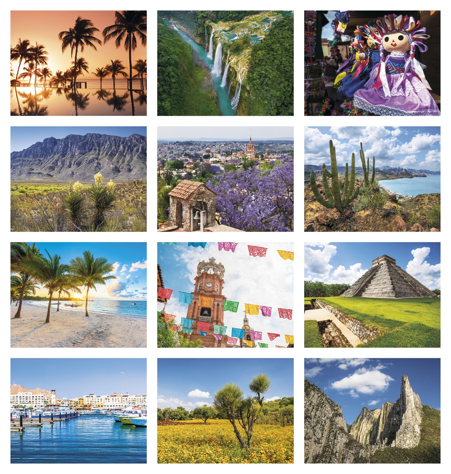 Picture of Good Value™ Mexico - Stapled Calendar