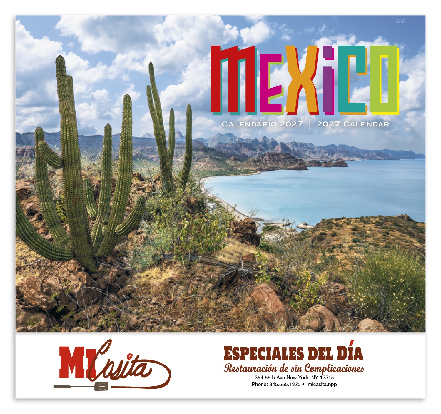 Picture of Good Value™ Mexico - Stapled Calendar