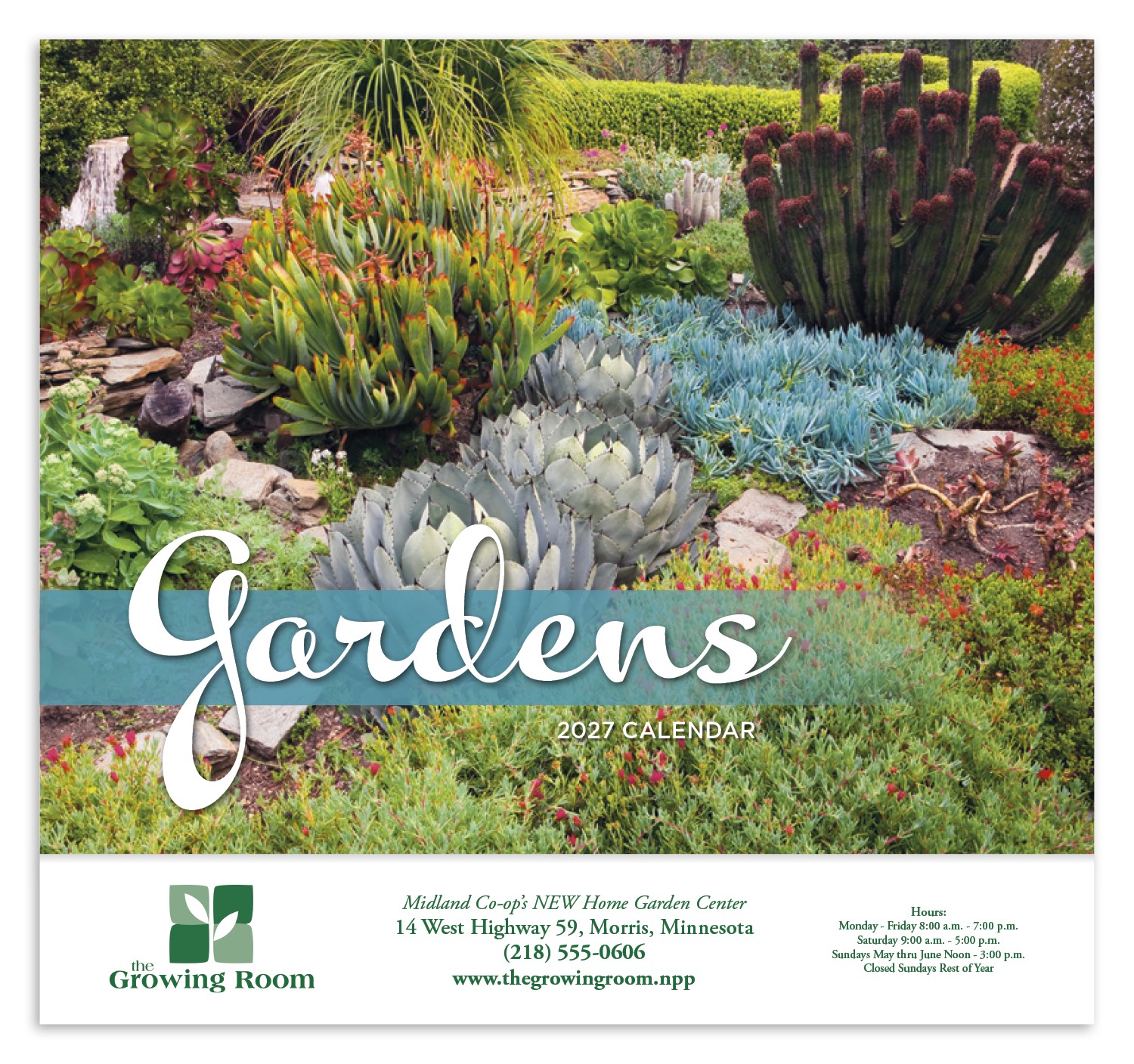 Picture of HotLine® Products Gardens Appointment Calendar - Stapled