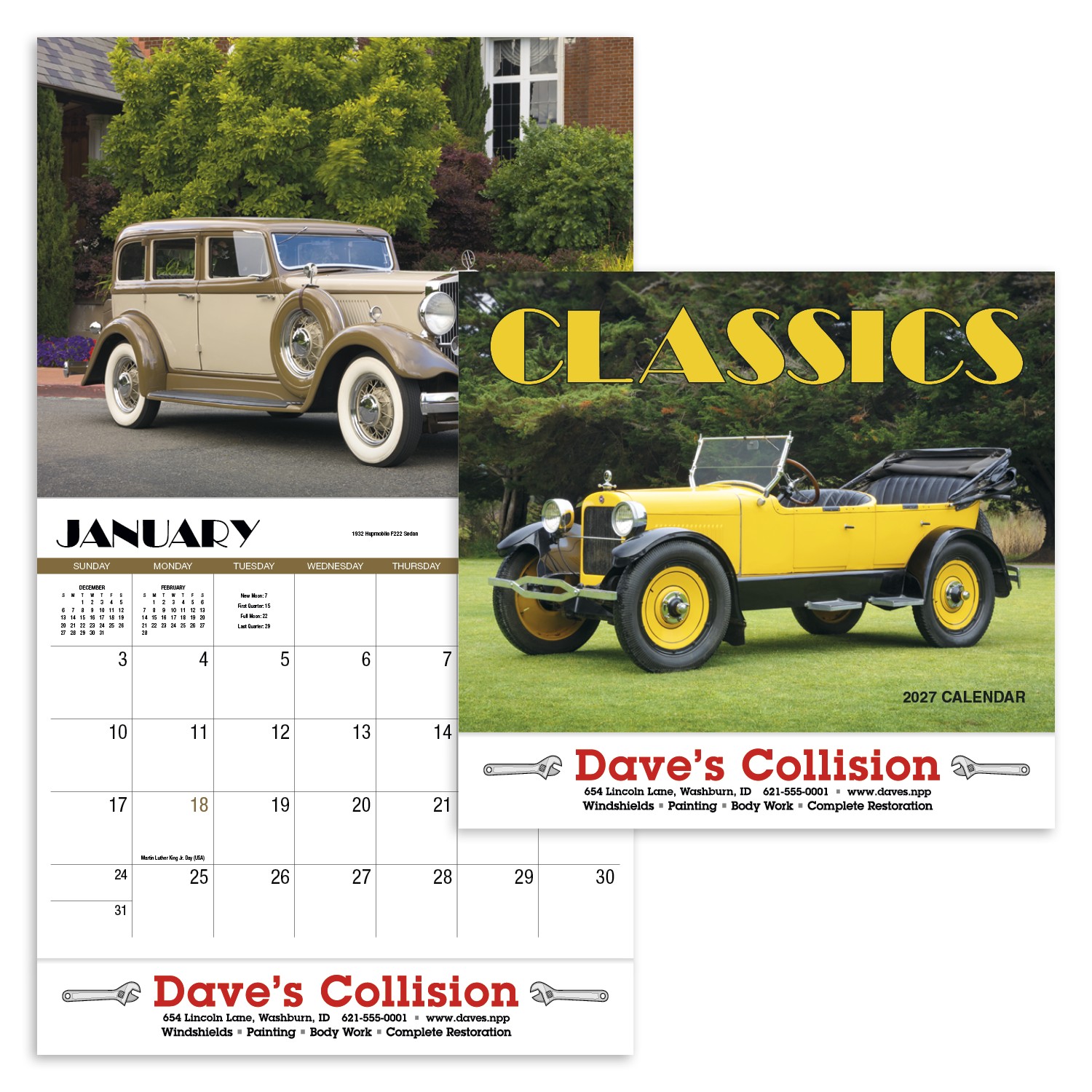 Picture of HotLine® Products Classics Appointment Calendar - Stapled