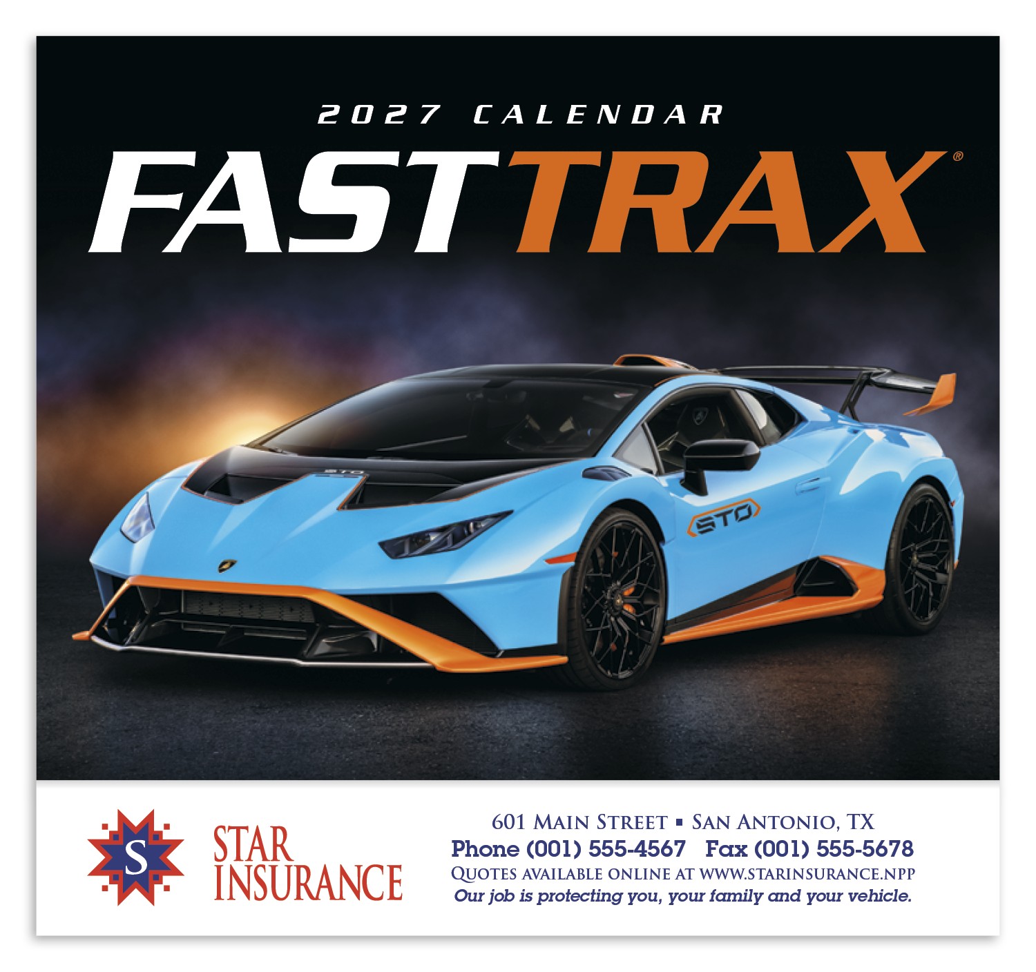 Picture of HotLine® Products Fast Trax® Appointment Calendar - Stapled