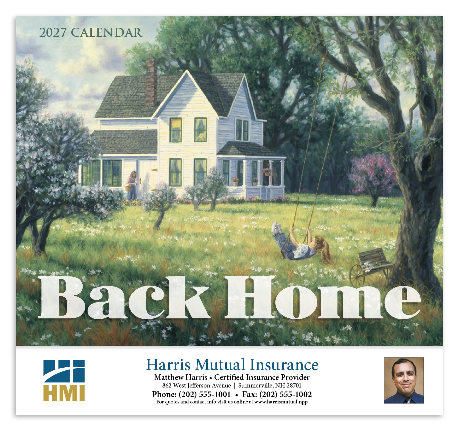 Picture of HotLine® Products Back Home Appointment Calendar - Stapled