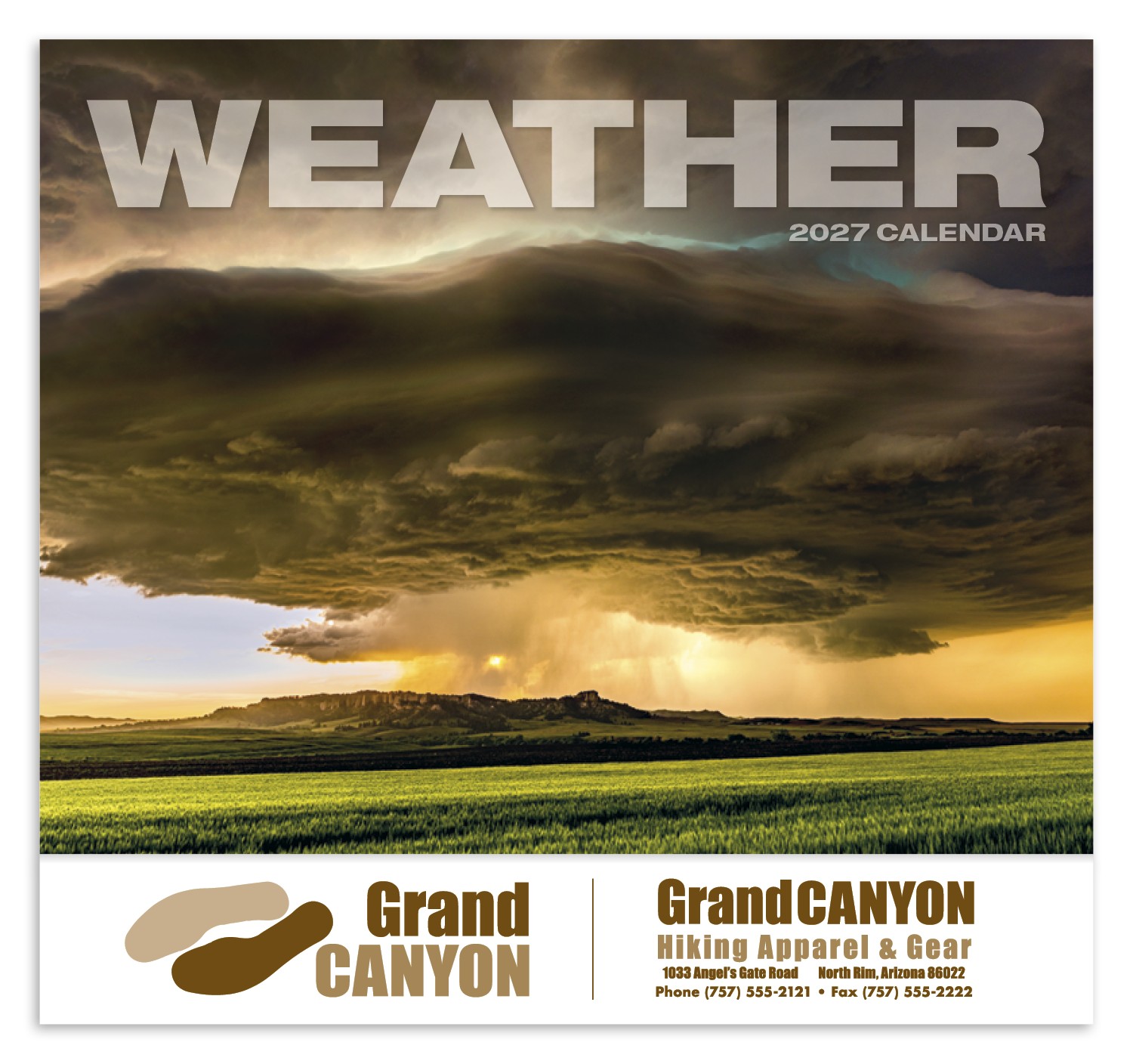 Picture of HotLine® Products Weather Almanac Appointment Calendar - Stapled