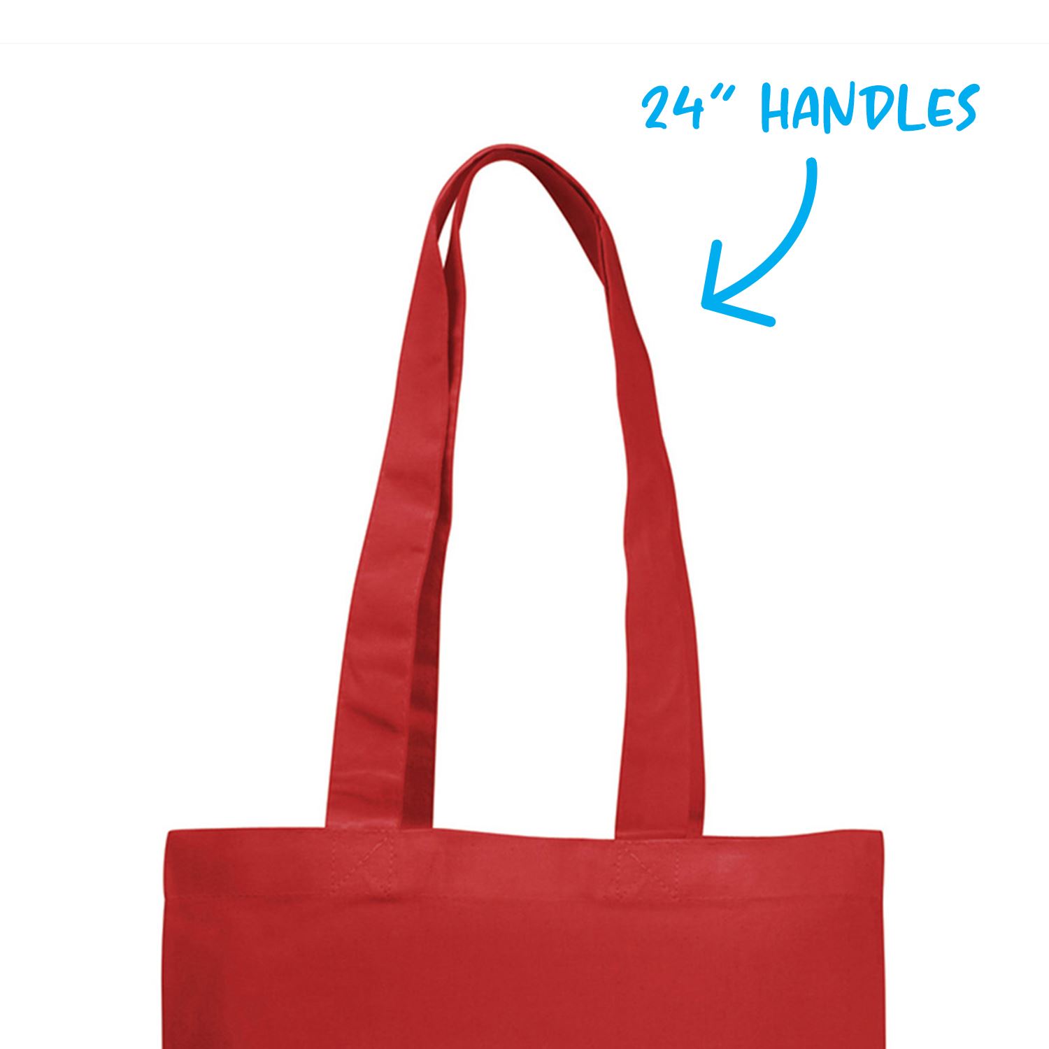 Picture of Good Value™ Colored Magazine Economy Tote