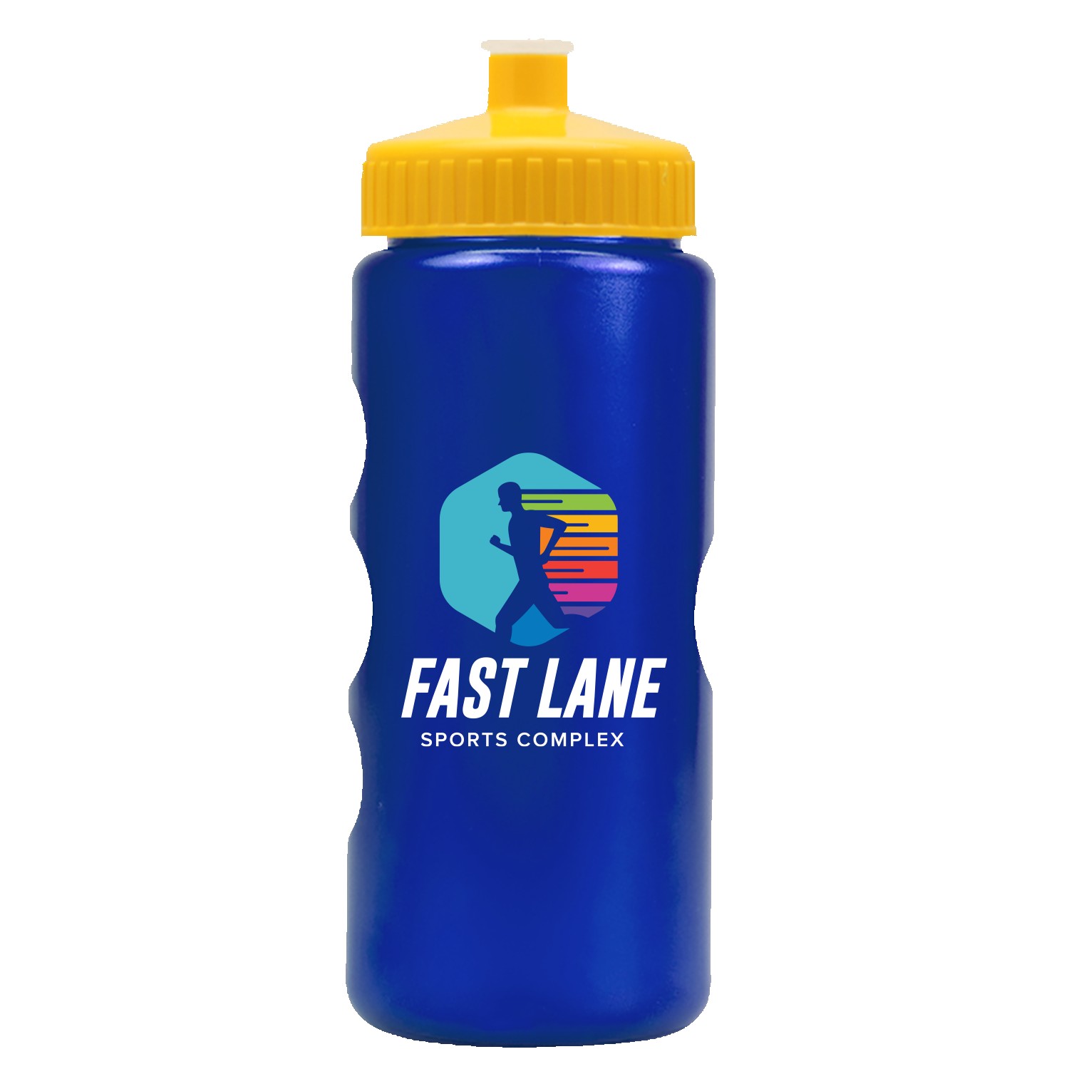 Picture of Garyline® Mini Peak Tritan® Metallike Bottle with Push-Pull Lid - 22 oz.