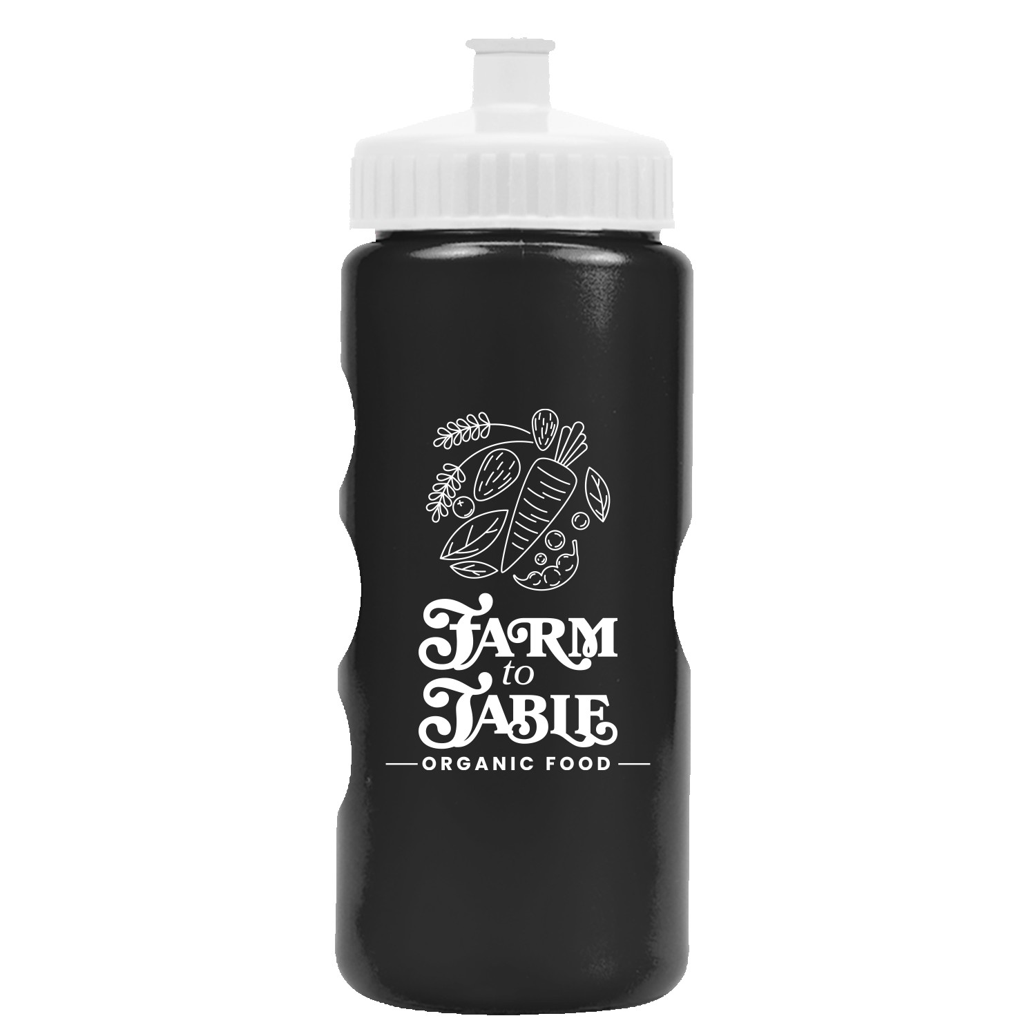 Picture of Garyline® Mini Peak Tritan® Metallike Bottle with Push-Pull Lid - 22 oz.