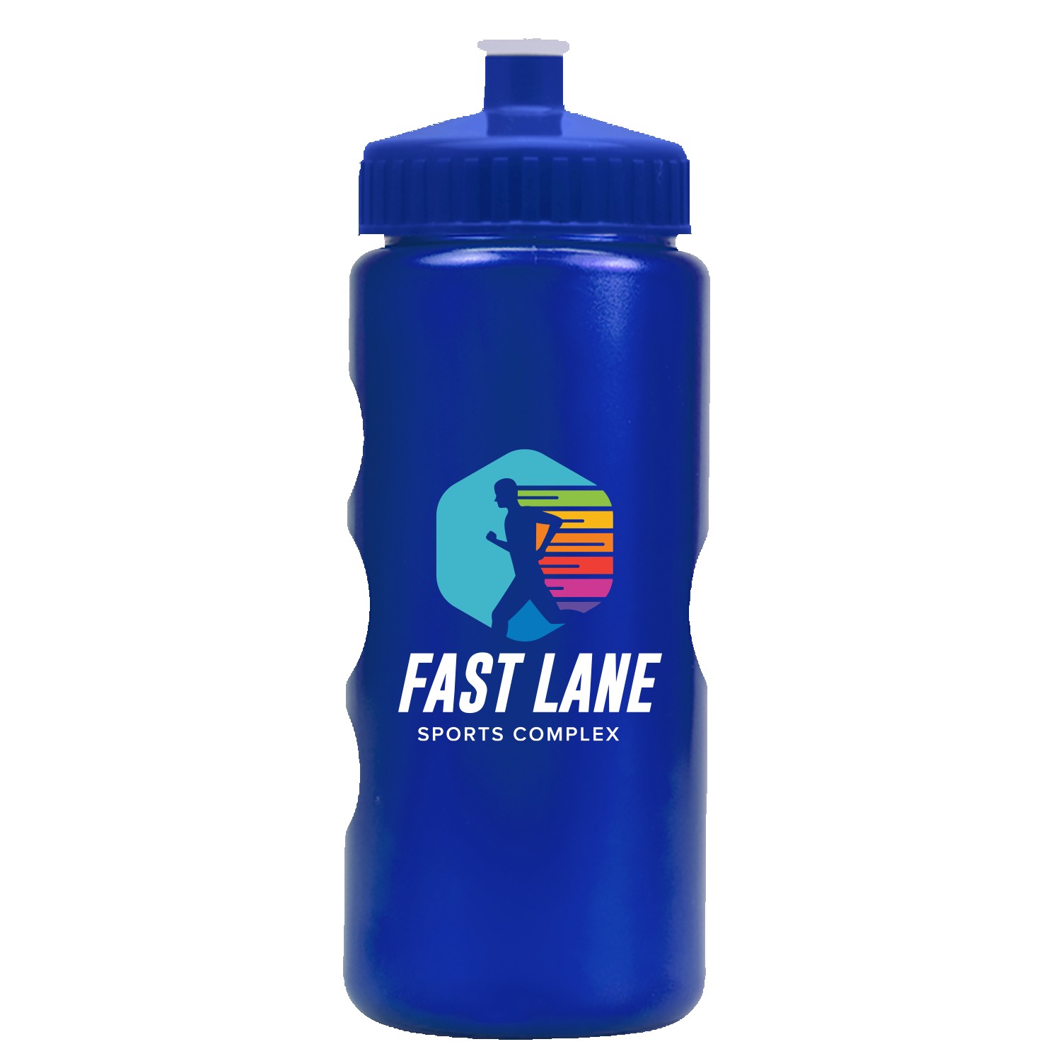 Picture of Garyline® Mini Peak Tritan® Metallike Bottle with Push-Pull Lid - 22 oz.