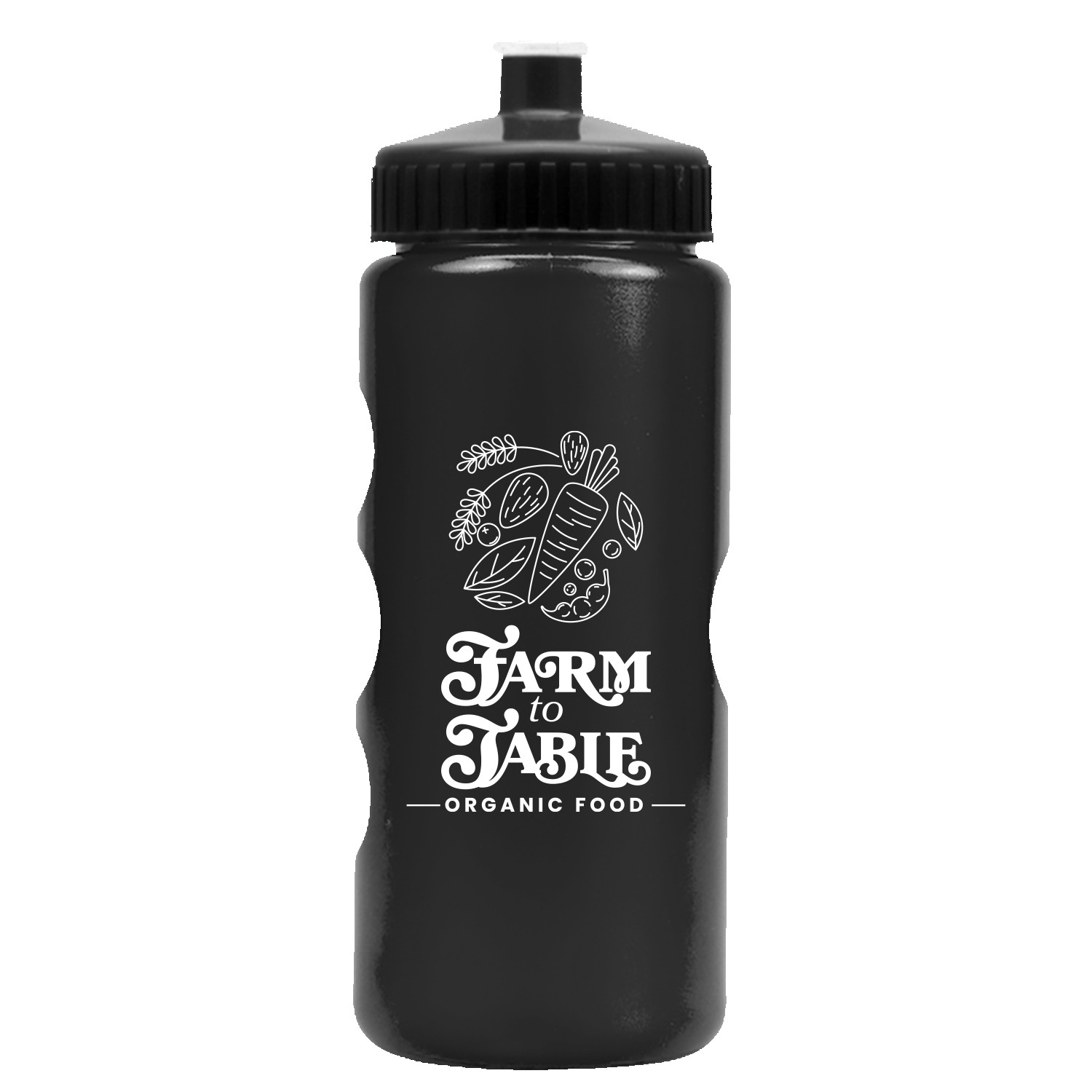 Picture of Garyline® Mini Peak Tritan® Metallike Bottle with Push-Pull Lid - 22 oz.