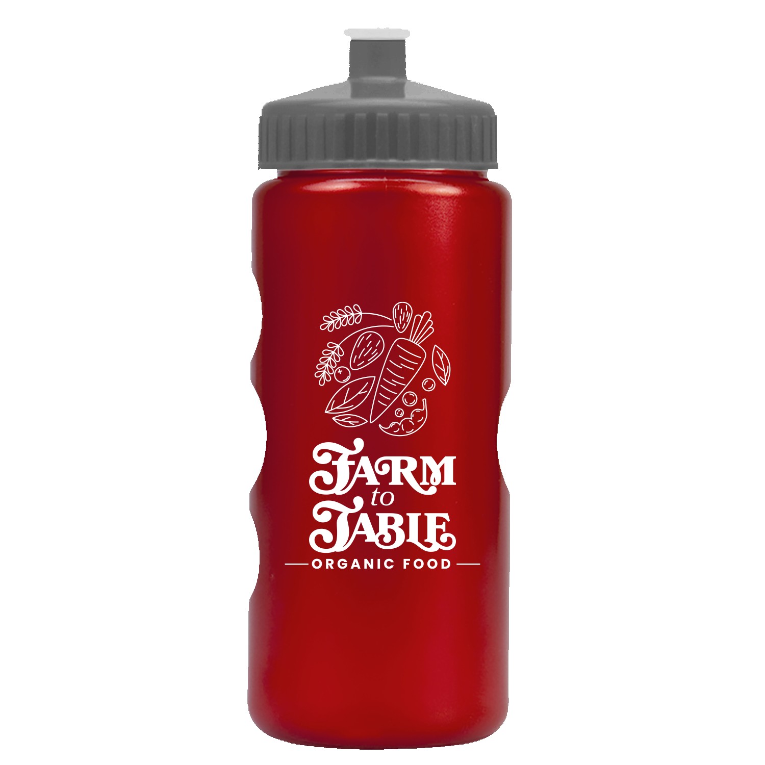 Picture of Garyline® Mini Peak Tritan® Metallike Bottle with Push-Pull Lid - 22 oz.