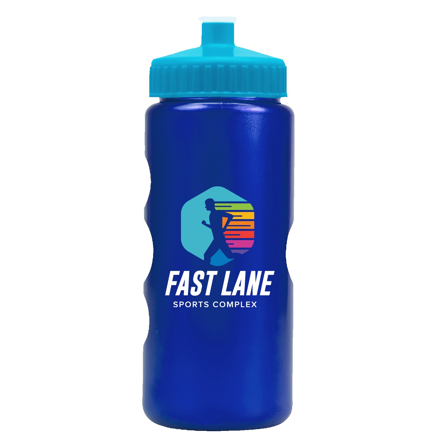 Picture of Garyline® Mini Peak Tritan® Metallike Bottle with Push-Pull Lid - 22 oz.
