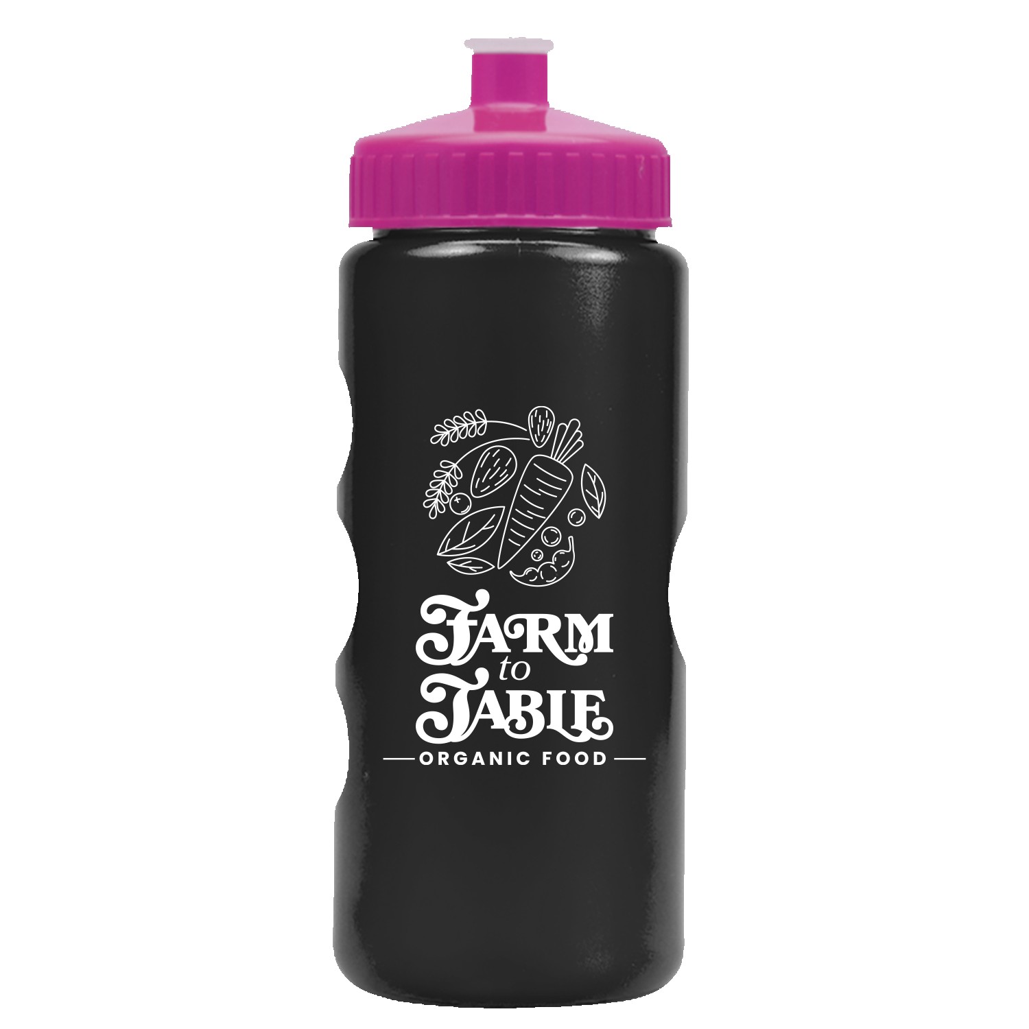 Picture of Garyline® Mini Peak Tritan® Metallike Bottle with Push-Pull Lid - 22 oz.