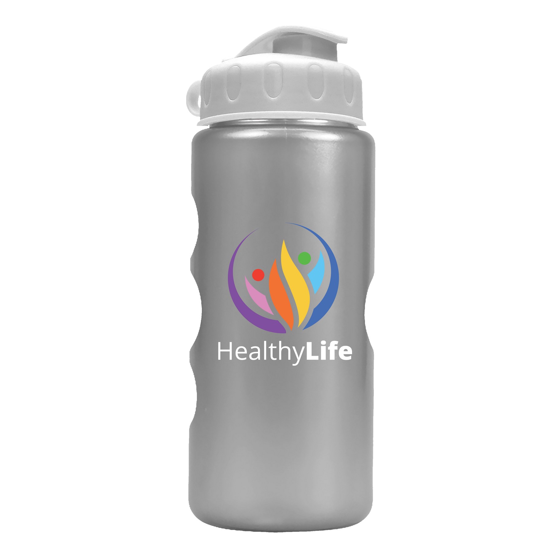 Picture of Garyline® Mini Peak Tritan® Metallike Bottle with Flip-Top Lid - 22 oz.