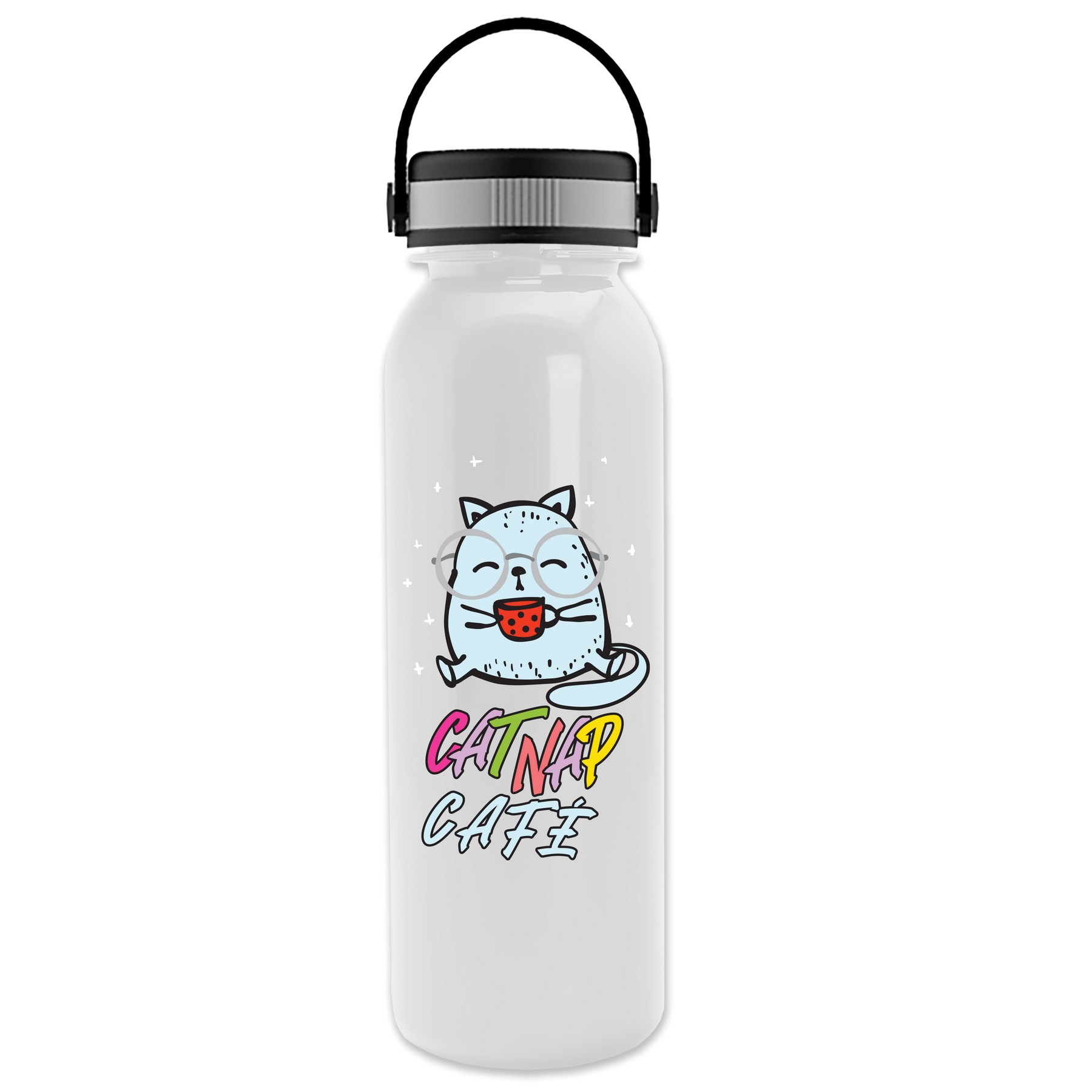 Picture of Garyline® Terrain Metallike Bottle with Grip Lid - 24 oz.