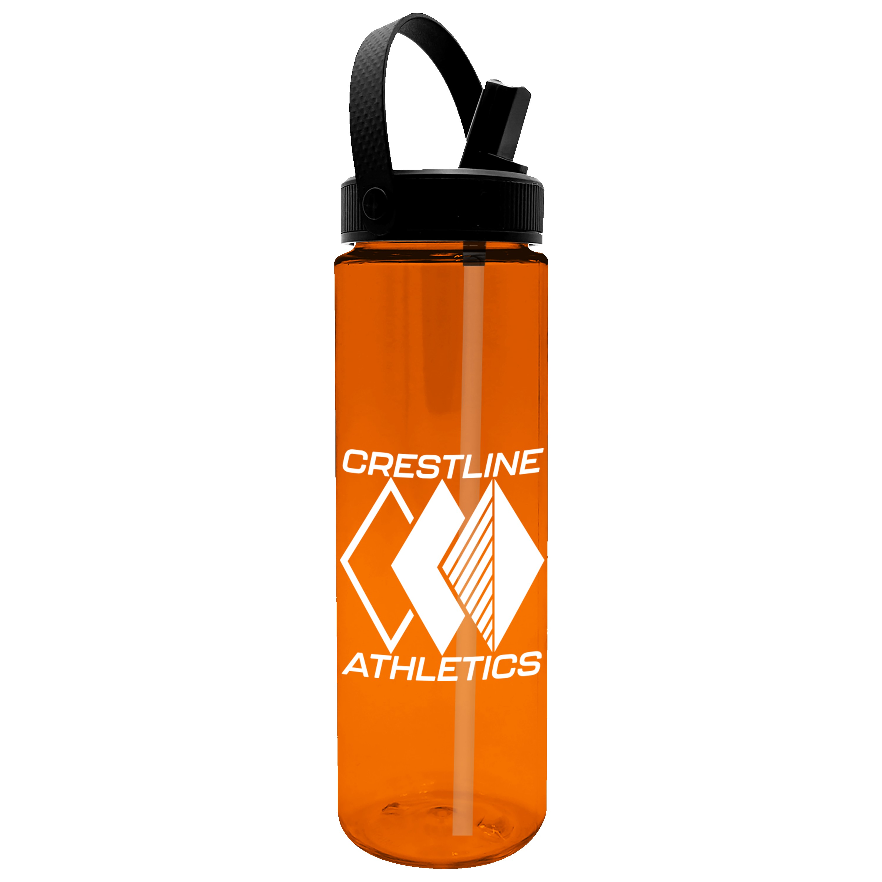 Picture of Garyline® Freedom Tritan® Renew Bottle with Flip-Straw, Swivel-Handle Lid - 28 oz.